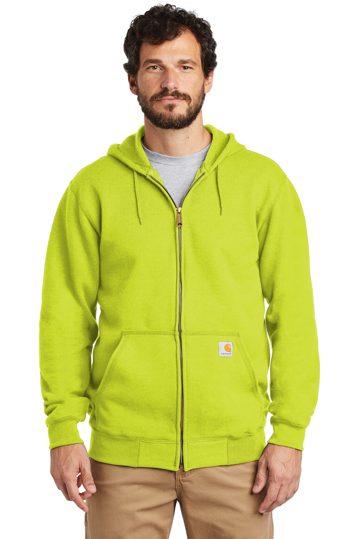 Carhartt Men's Midweight Hooded Zip-Front Sweatshirt CTK122 Corporate Apparel Sweatshirts & Fleece