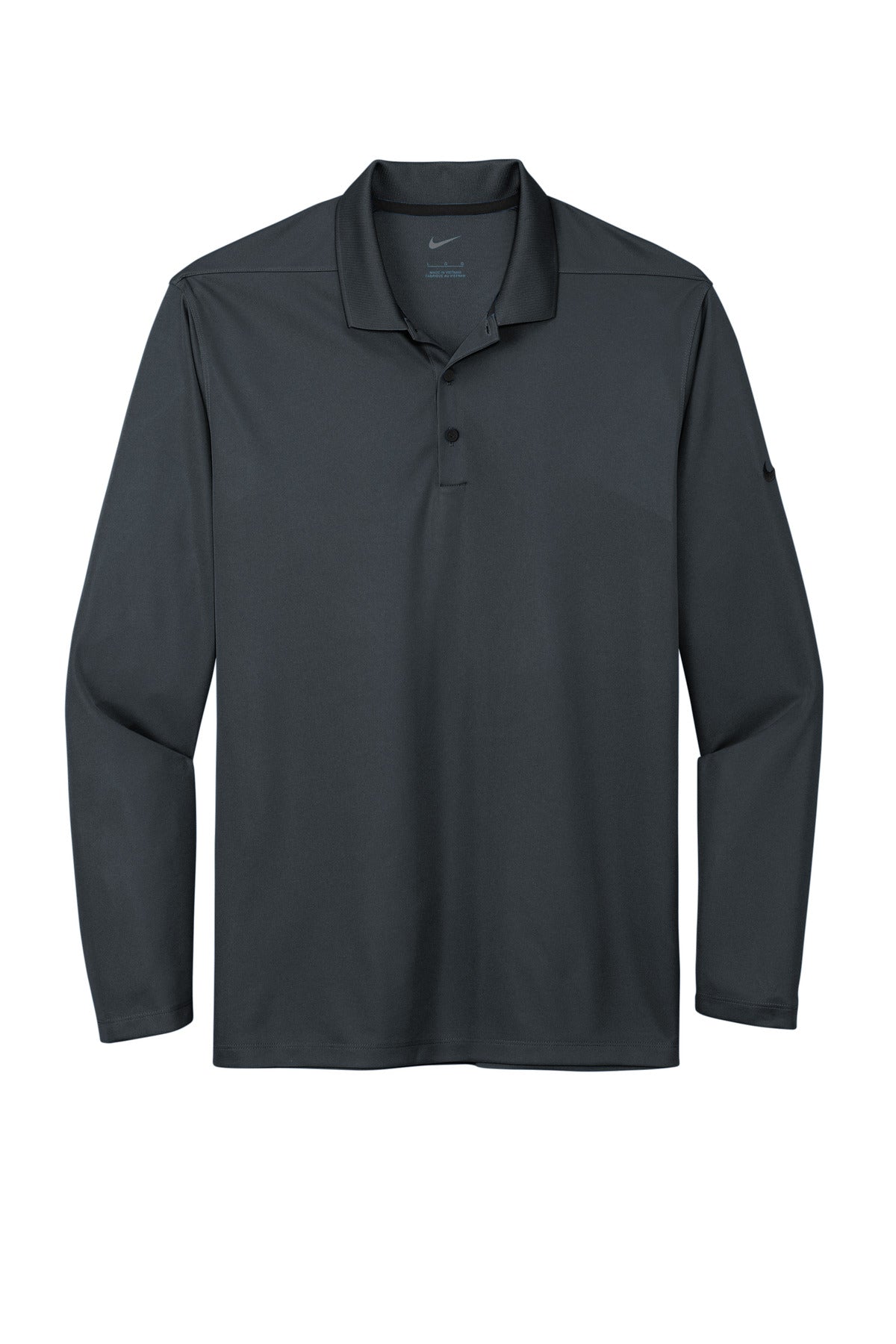 Nike Men's Dri-FIT Micro Pique 2.0 Long Sleeve Polo. NKDC2104 Corporate Apparel Shirts & Tops