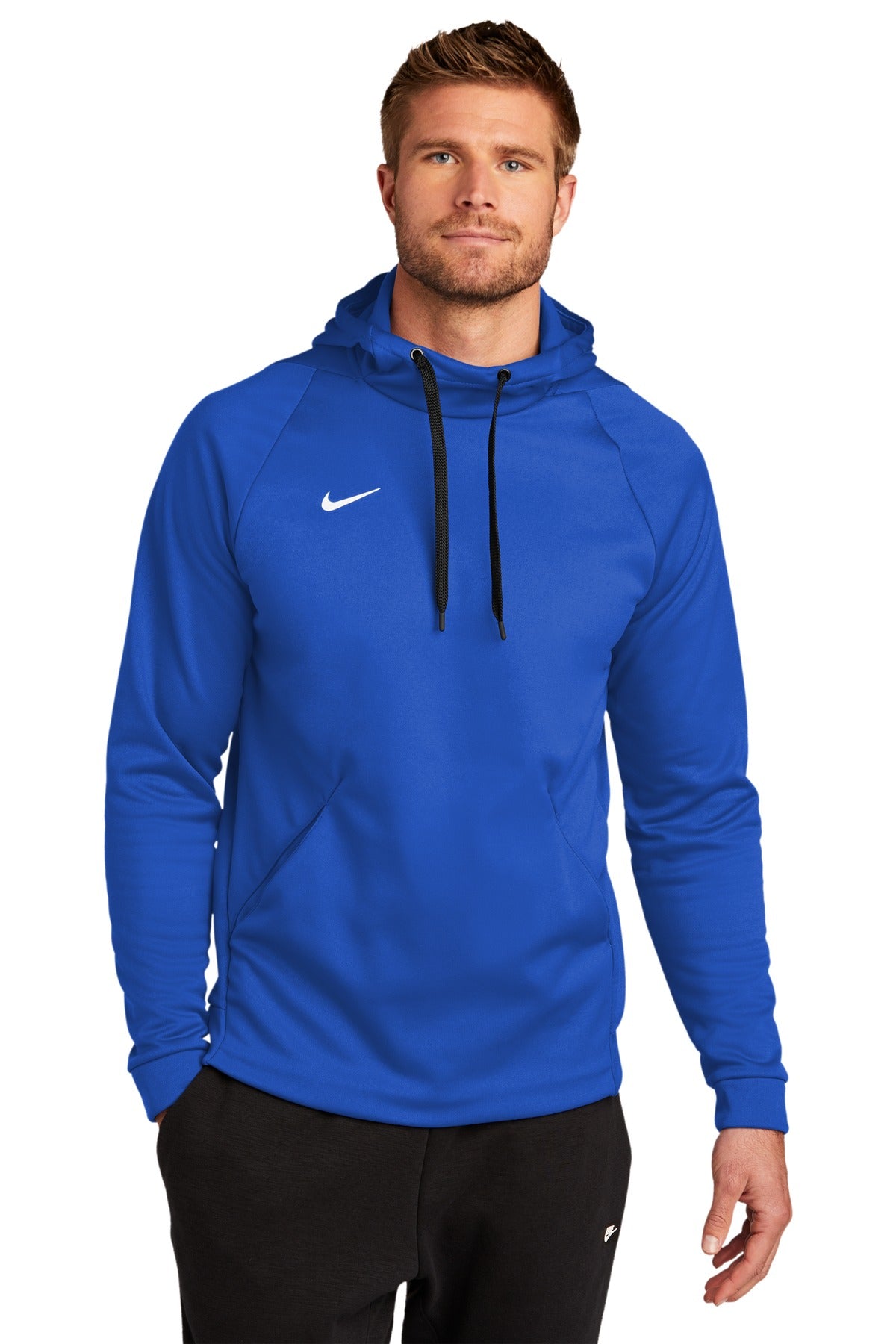 Nike Men's Therma-FIT Pullover Fleece Hoodie. CN9473 Corporate Apparel Sweatshirts & Fleece