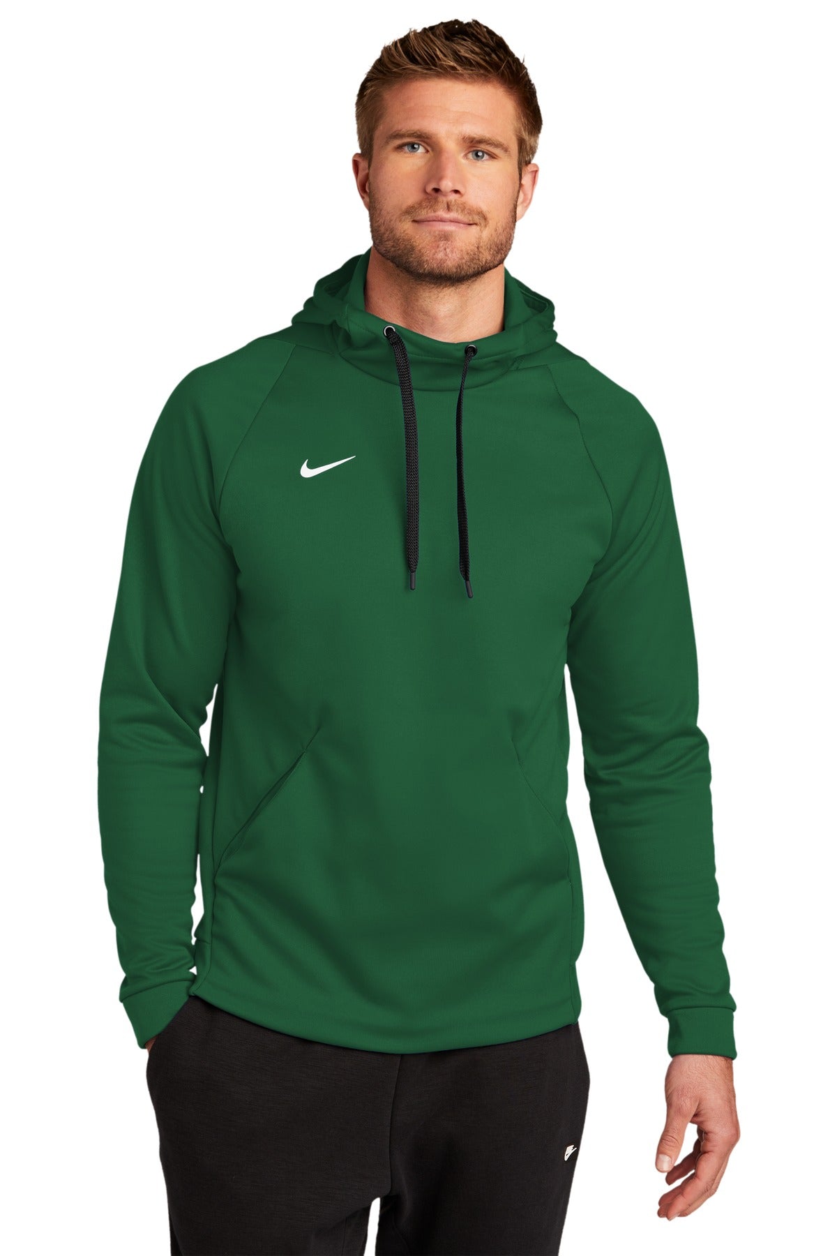 Nike Men's Therma-FIT Pullover Fleece Hoodie. CN9473 Corporate Apparel Sweatshirts & Fleece