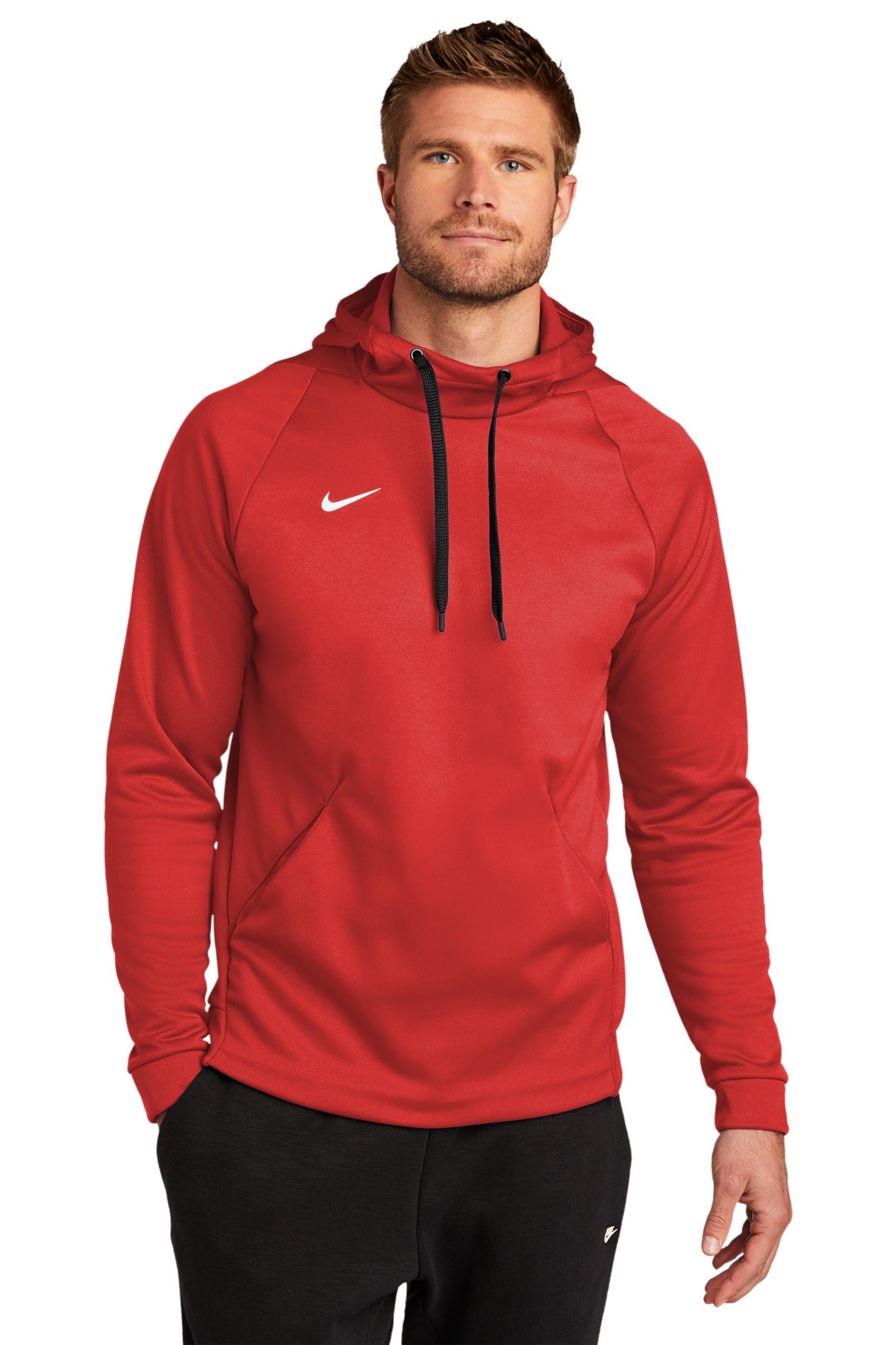 Nike Men's Therma-FIT Pullover Fleece Hoodie. CN9473 Corporate Apparel Sweatshirts & Fleece