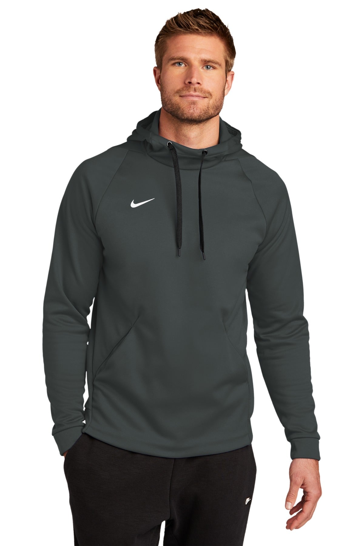 Nike Men's Therma-FIT Pullover Fleece Hoodie. CN9473 Corporate Apparel Sweatshirts & Fleece