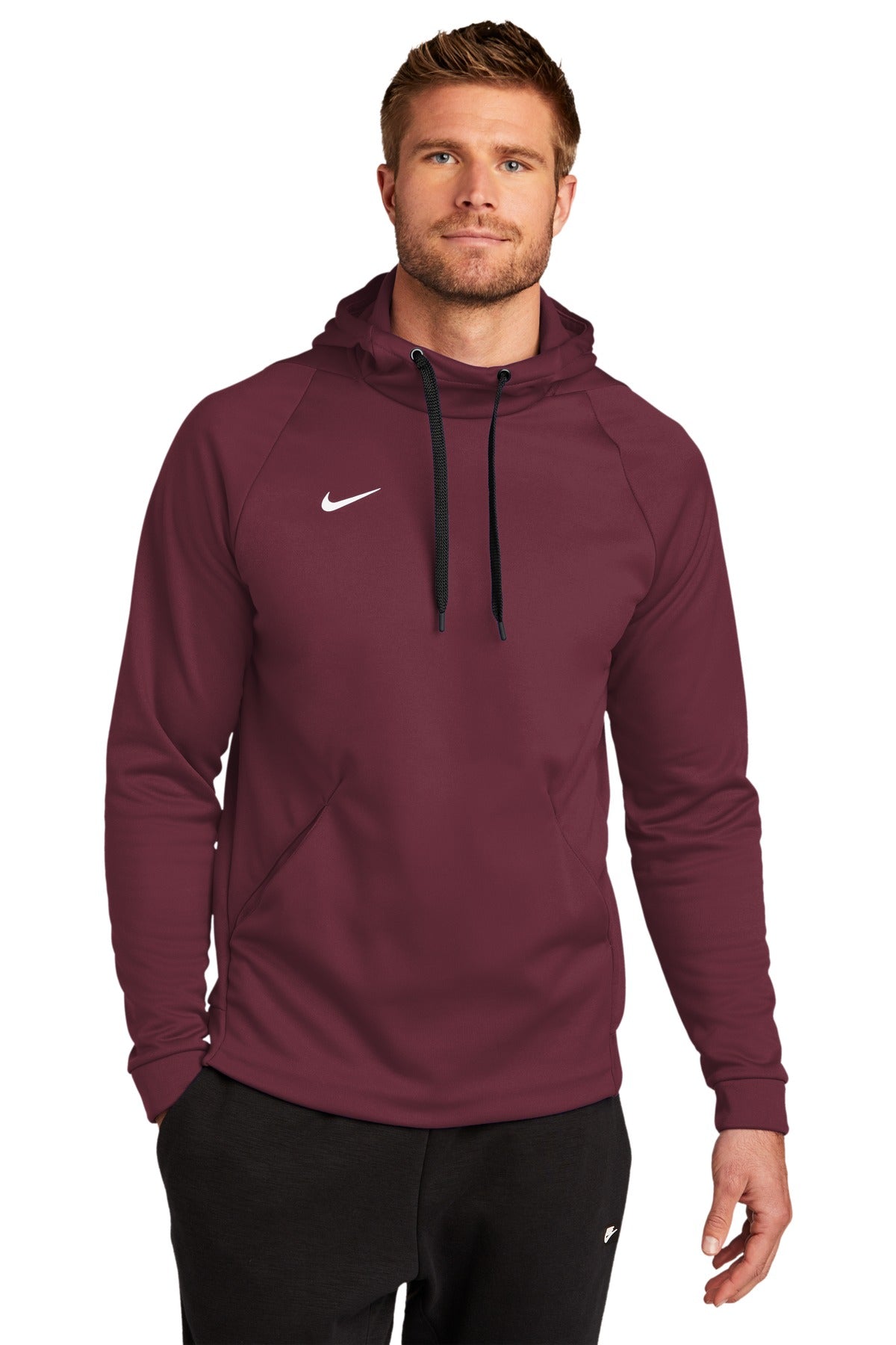 Nike Men's Therma-FIT Pullover Fleece Hoodie. CN9473 Corporate Apparel Sweatshirts & Fleece