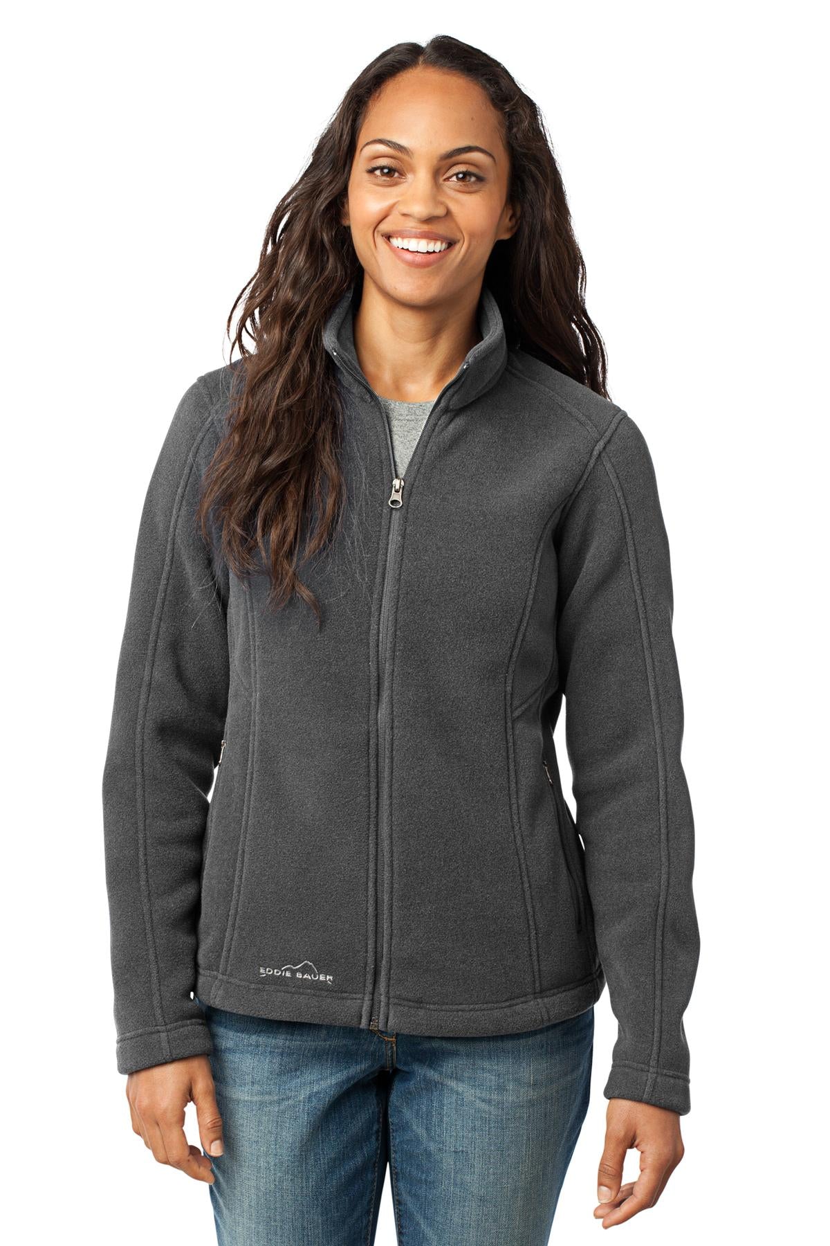 Eddie Bauer Women's Full-Zip Fleece Jacket. EB201 Corporate Apparel Jackets & Vests