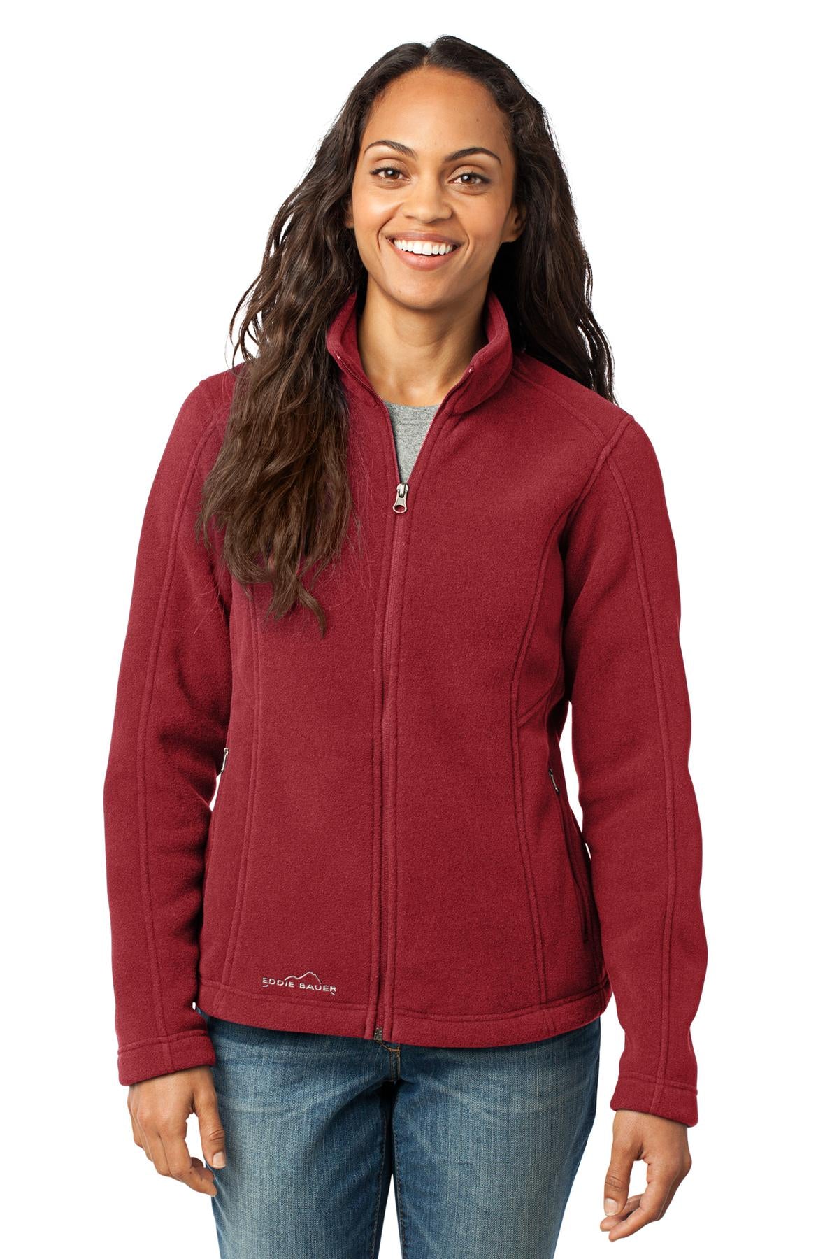 Eddie Bauer Women's Full-Zip Fleece Jacket. EB201 Corporate Apparel Jackets & Vests