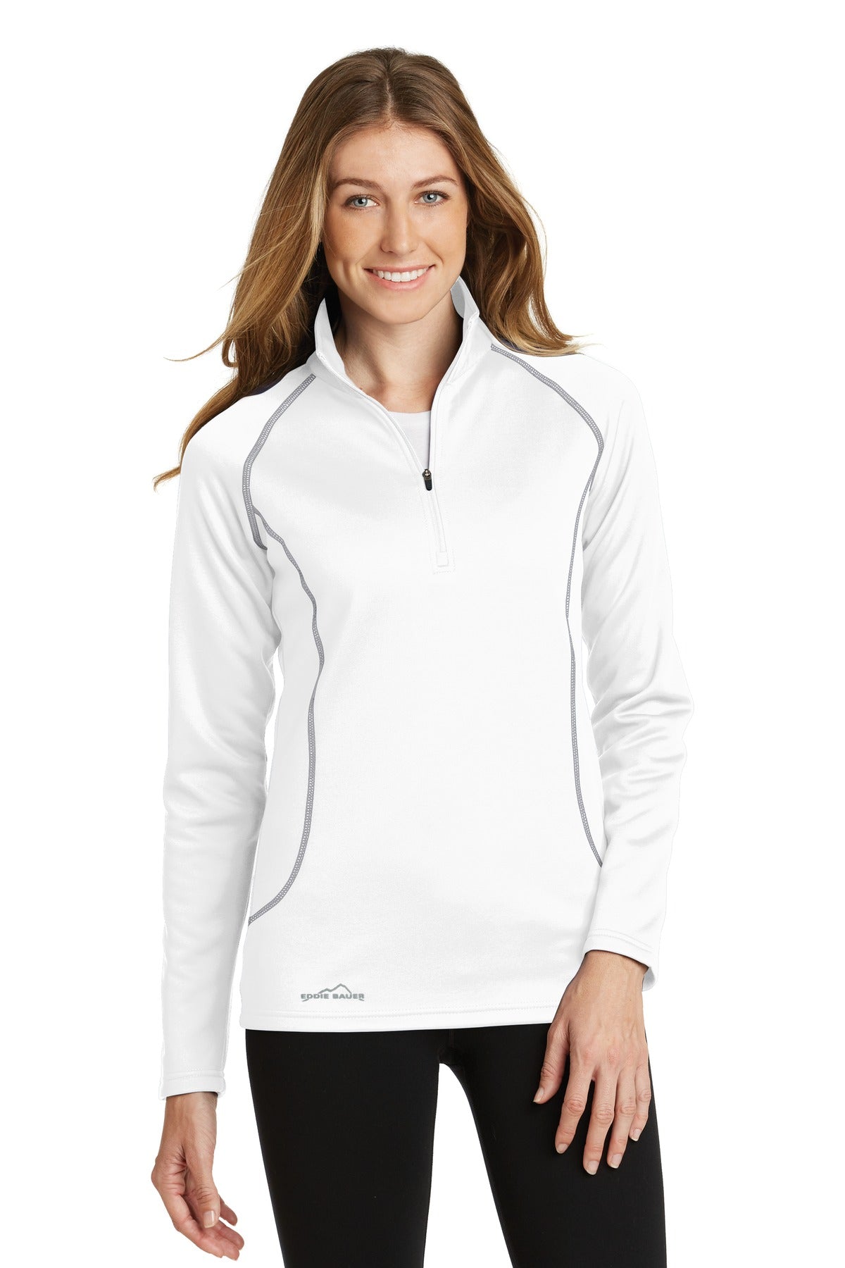 Eddie Bauer Women's Smooth Fleece 1/2-Zip. EB237 Corporate Apparel Sweatshirts & Fleece