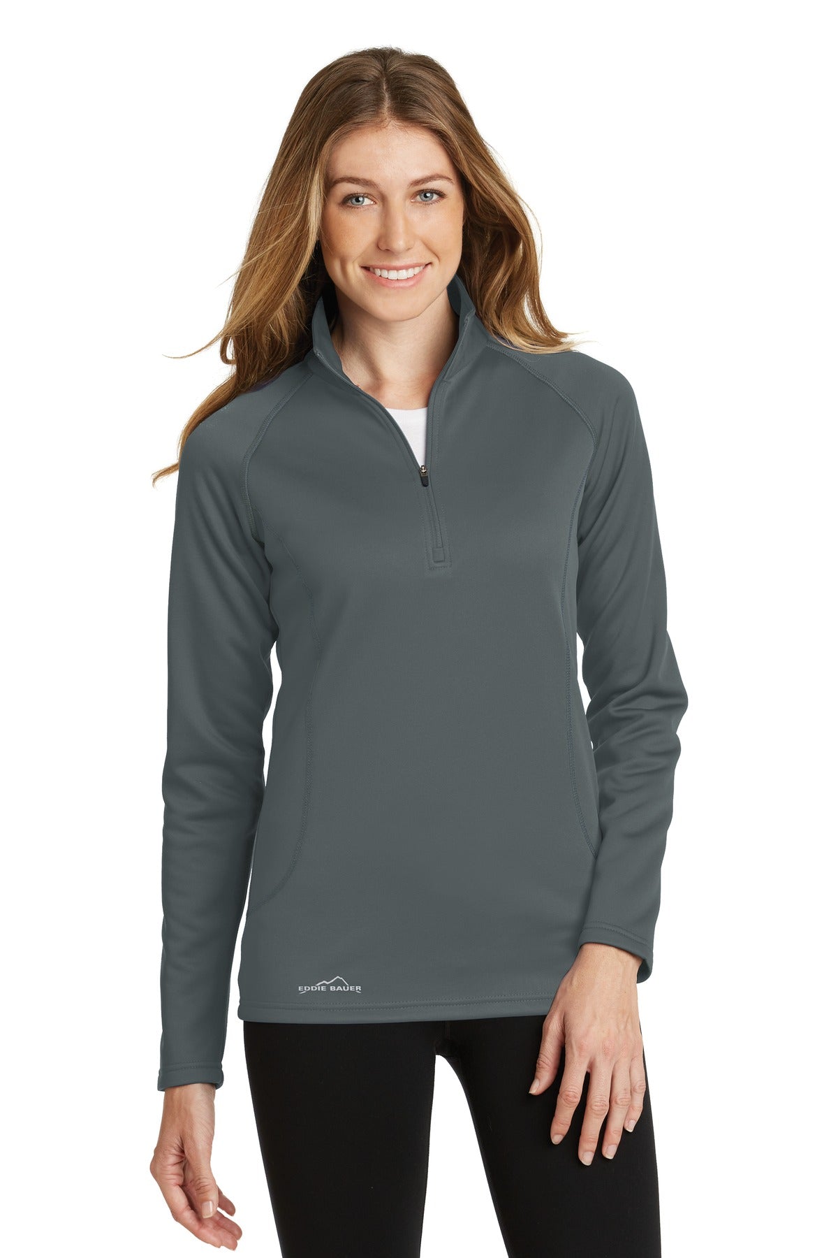 Eddie Bauer Women's Smooth Fleece 1/2-Zip. EB237 Corporate Apparel Sweatshirts & Fleece