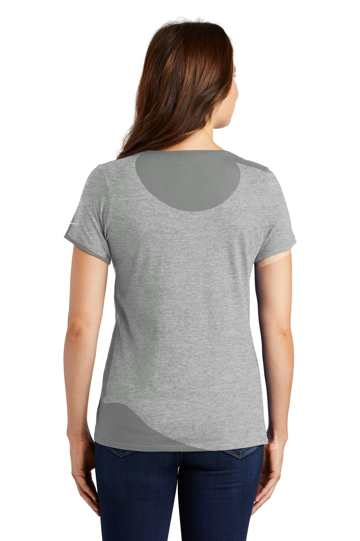 Nike Women's Core Cotton Scoop Neck Tee Shirt. NKBQ5236 Corporate Apparel Shirts & Tops