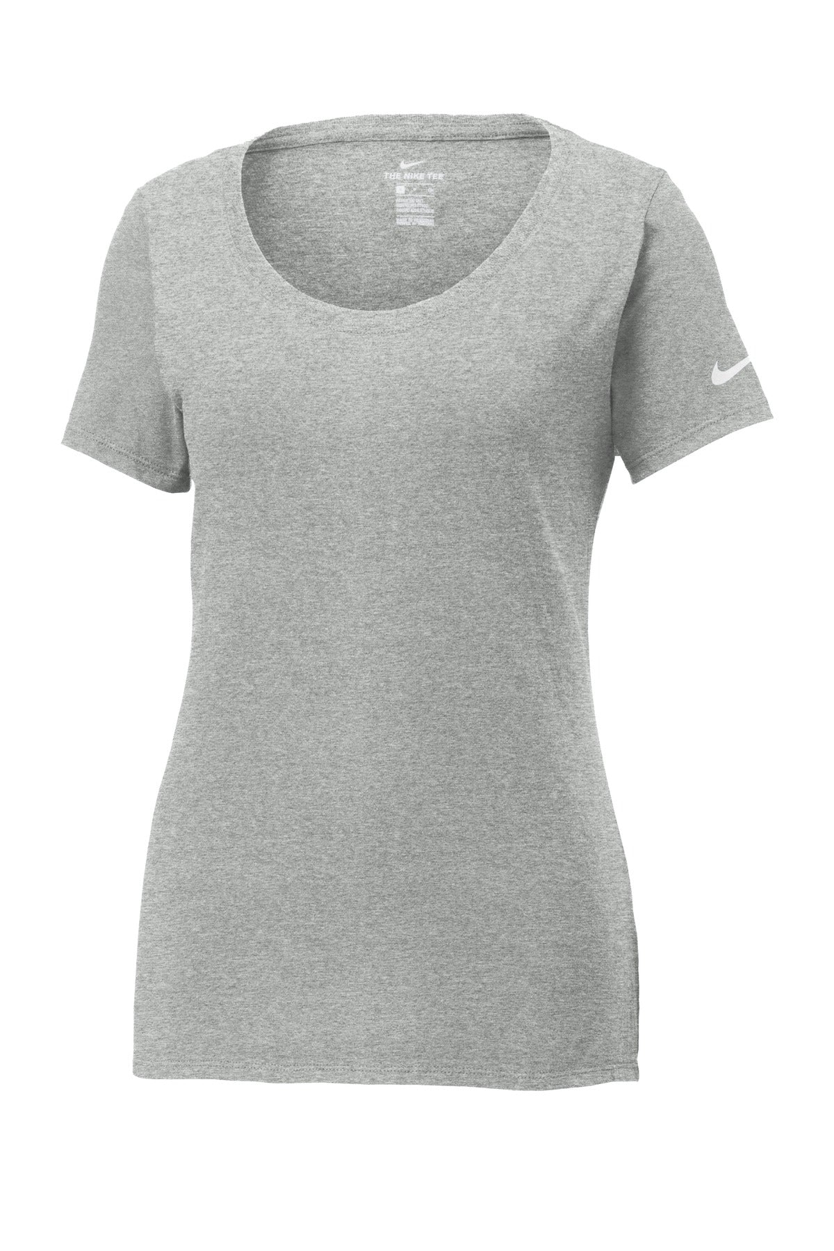 Nike Women's Core Cotton Scoop Neck Tee Shirt. NKBQ5236 Corporate Apparel Shirts & Tops