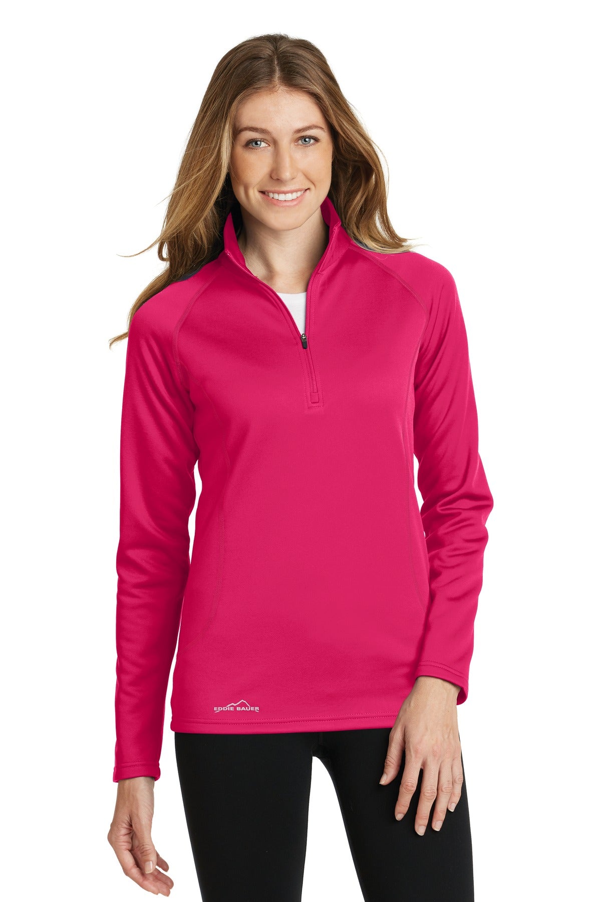Eddie Bauer Women's Smooth Fleece 1/2-Zip. EB237 Corporate Apparel Sweatshirts & Fleece