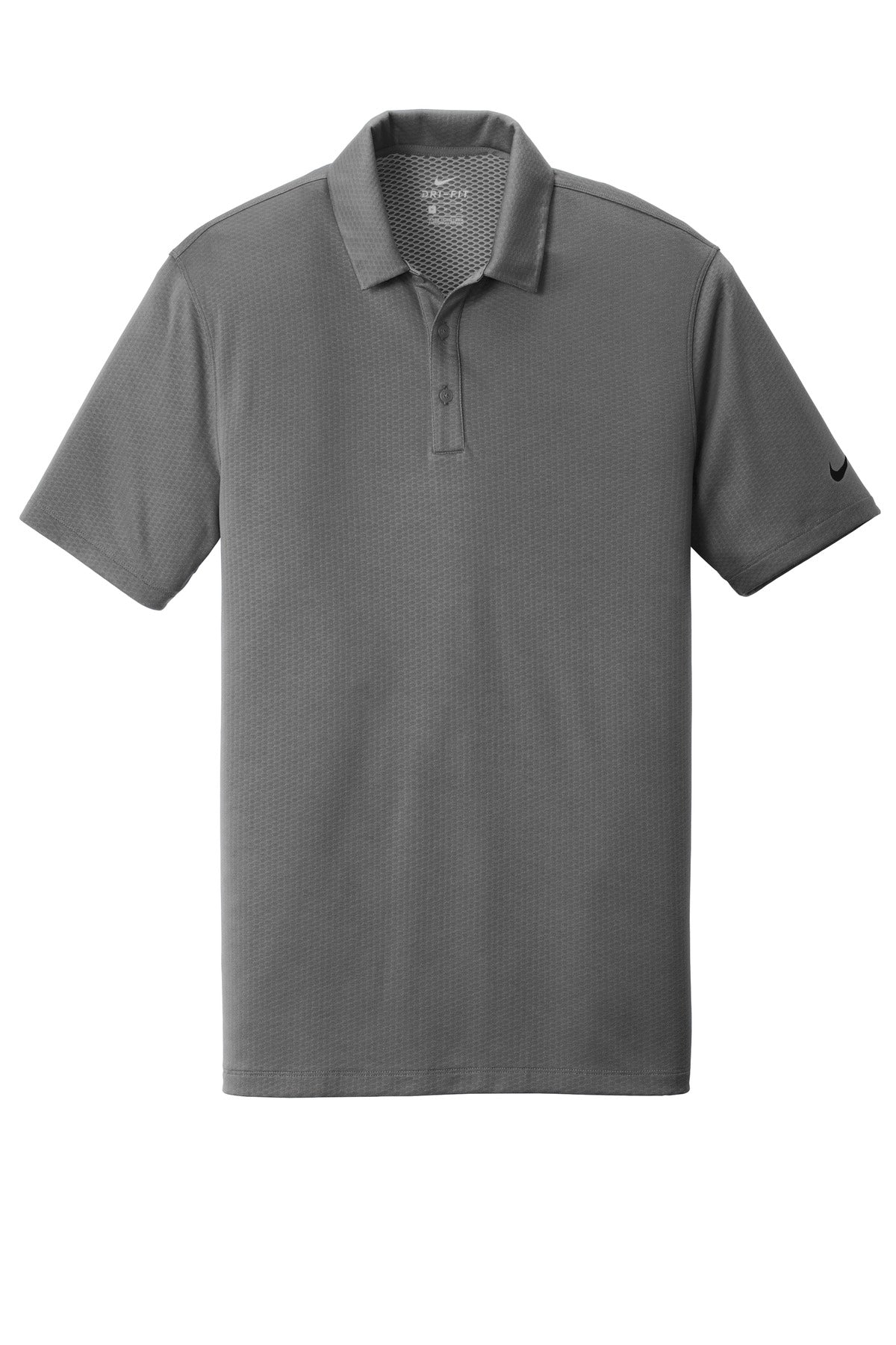 Nike Men's Dri-FIT Hex Textured Polo. NKAH6266 Corporate Apparel Shirts & Tops
