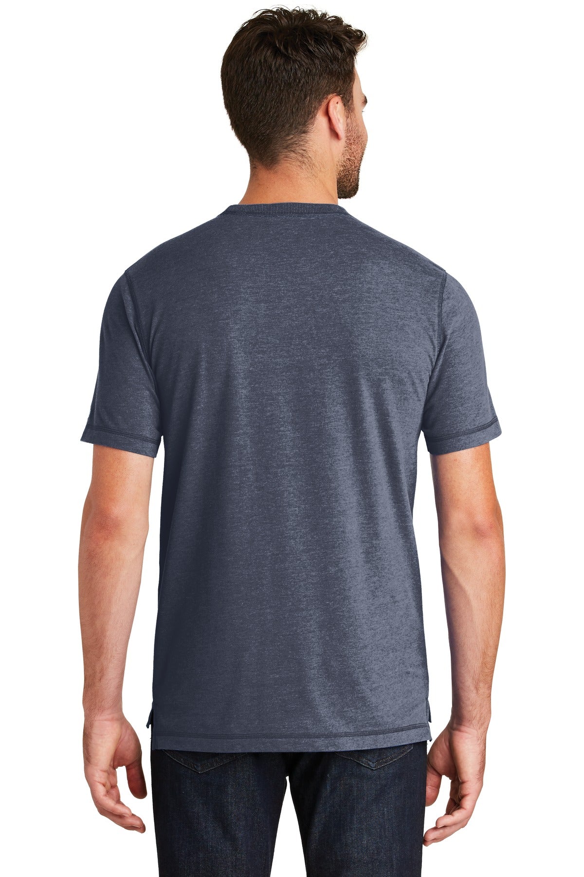 New Era Men's Sueded Cotton Blend Crew Tee. NEA120 Corporate Apparel Shirts & Tops