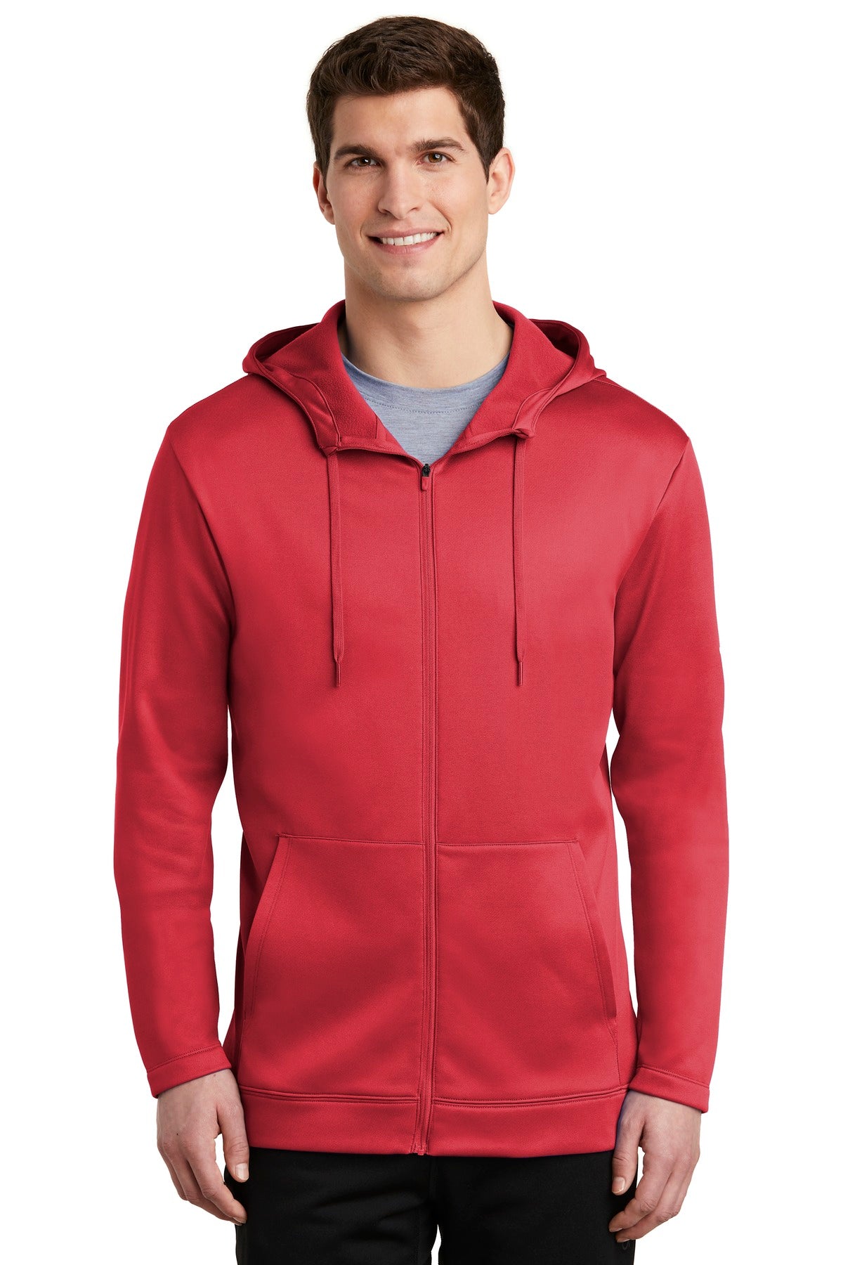 Nike Men's Therma-FIT Full-Zip Fleece Hoodie. NKAH6259 Corporate Apparel Sweatshirts & Fleece