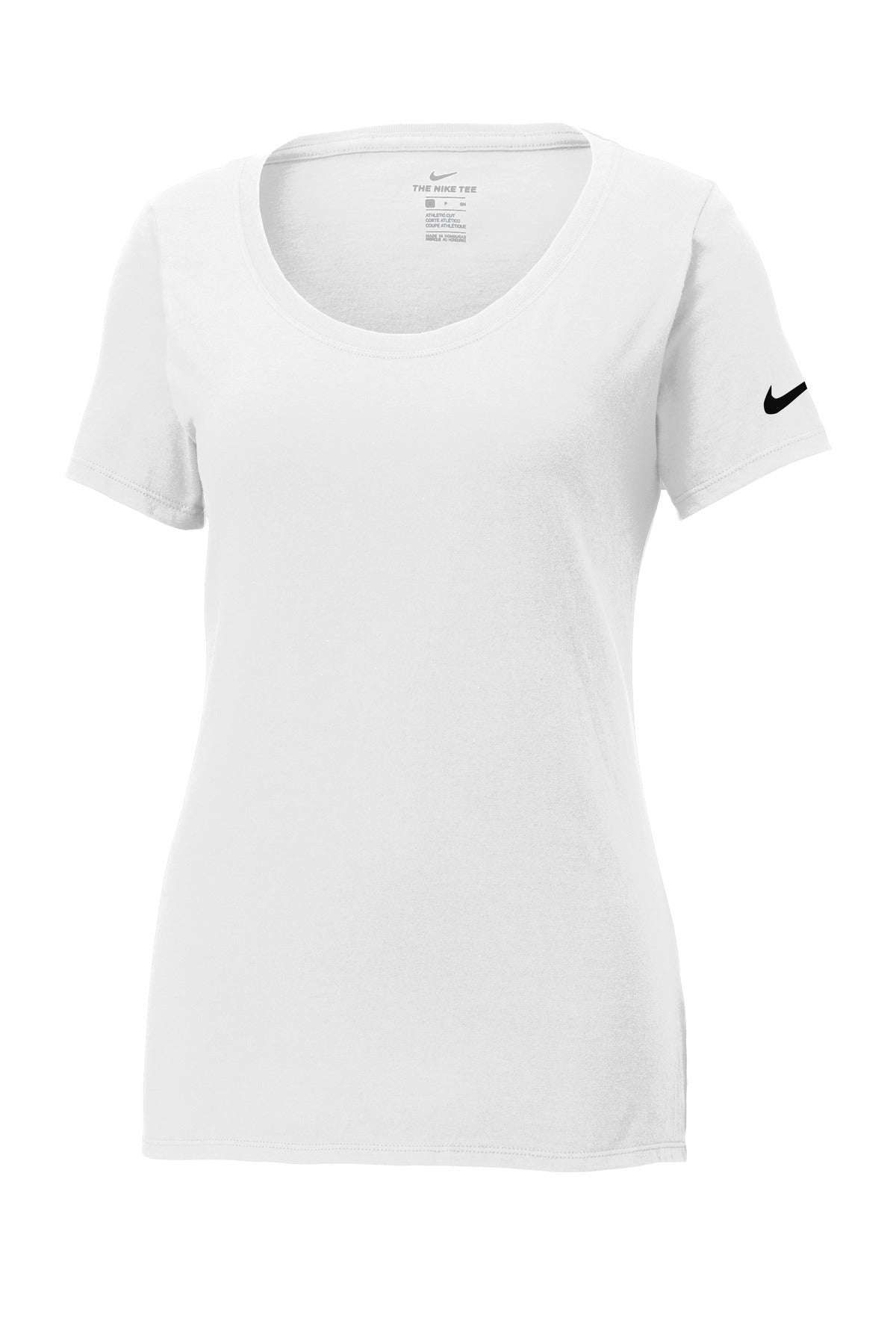 Nike Women's Core Cotton Scoop Neck Tee Shirt. NKBQ5236 Corporate Apparel Shirts & Tops