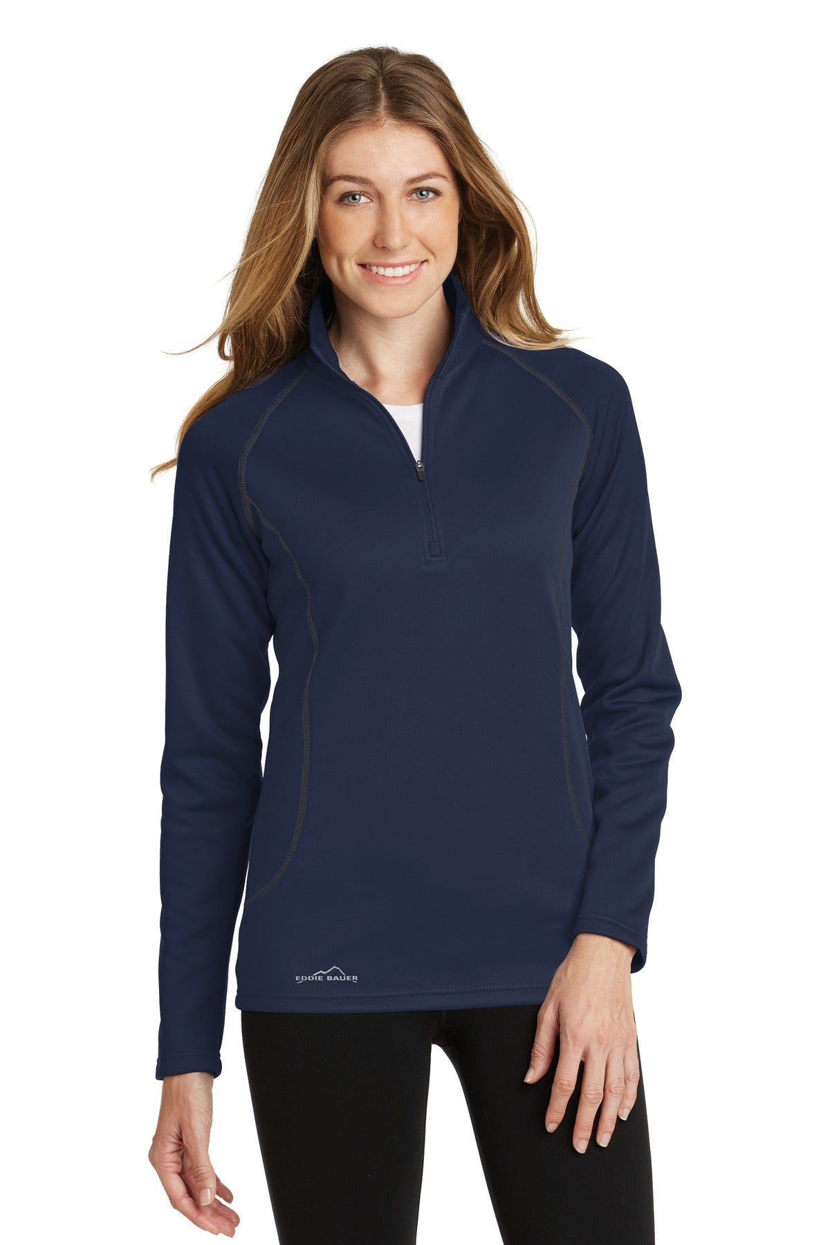 Eddie Bauer Women's Smooth Fleece 1/2-Zip. EB237 Corporate Apparel Sweatshirts & Fleece