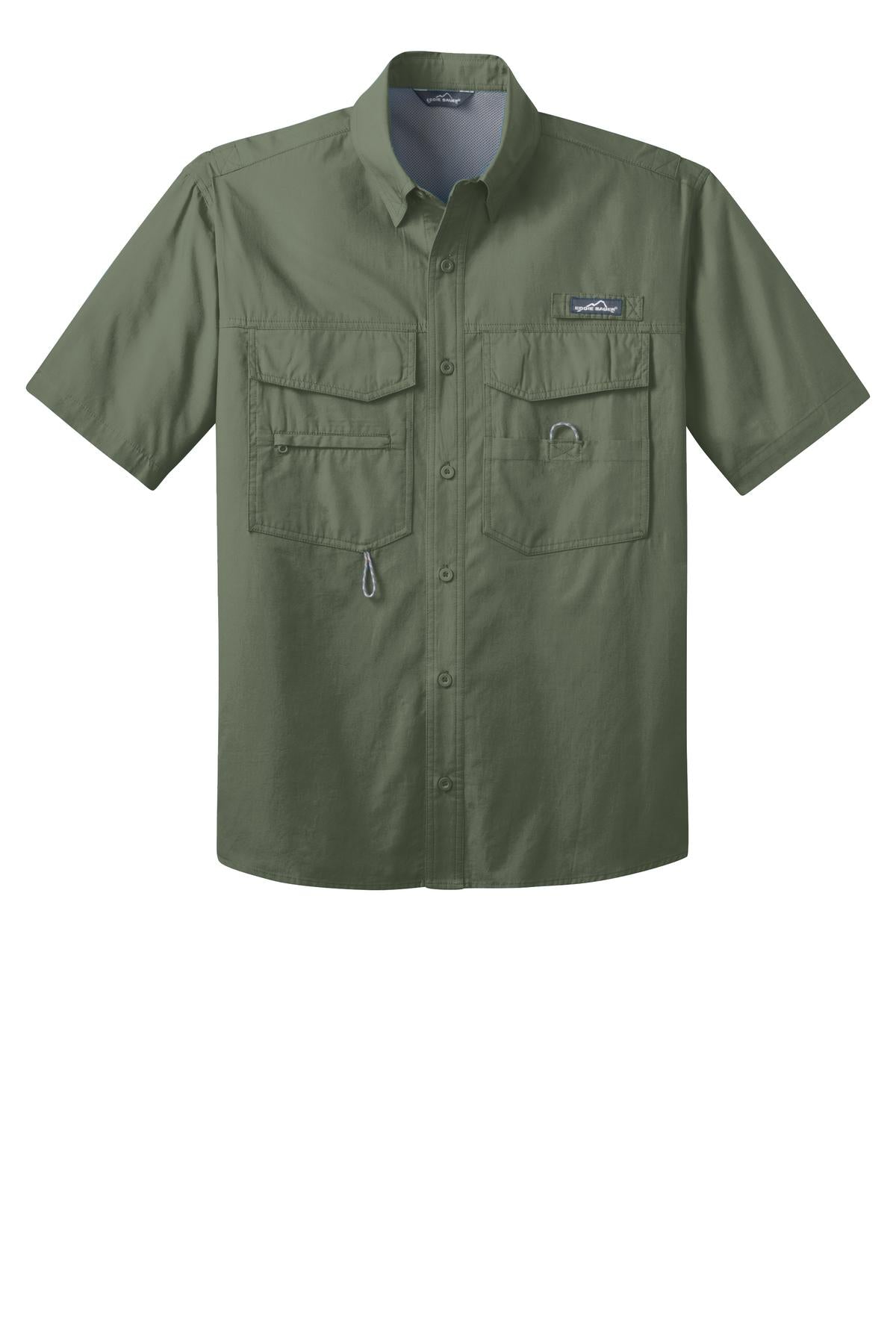 Eddie Bauer Men's Short Sleeve Fishing Shirt. EB608 Corporate Apparel Shirts & Tops