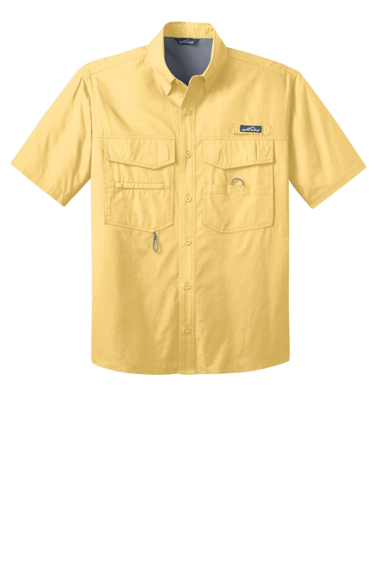 Eddie Bauer Men's Short Sleeve Fishing Shirt. EB608 Corporate Apparel Shirts & Tops