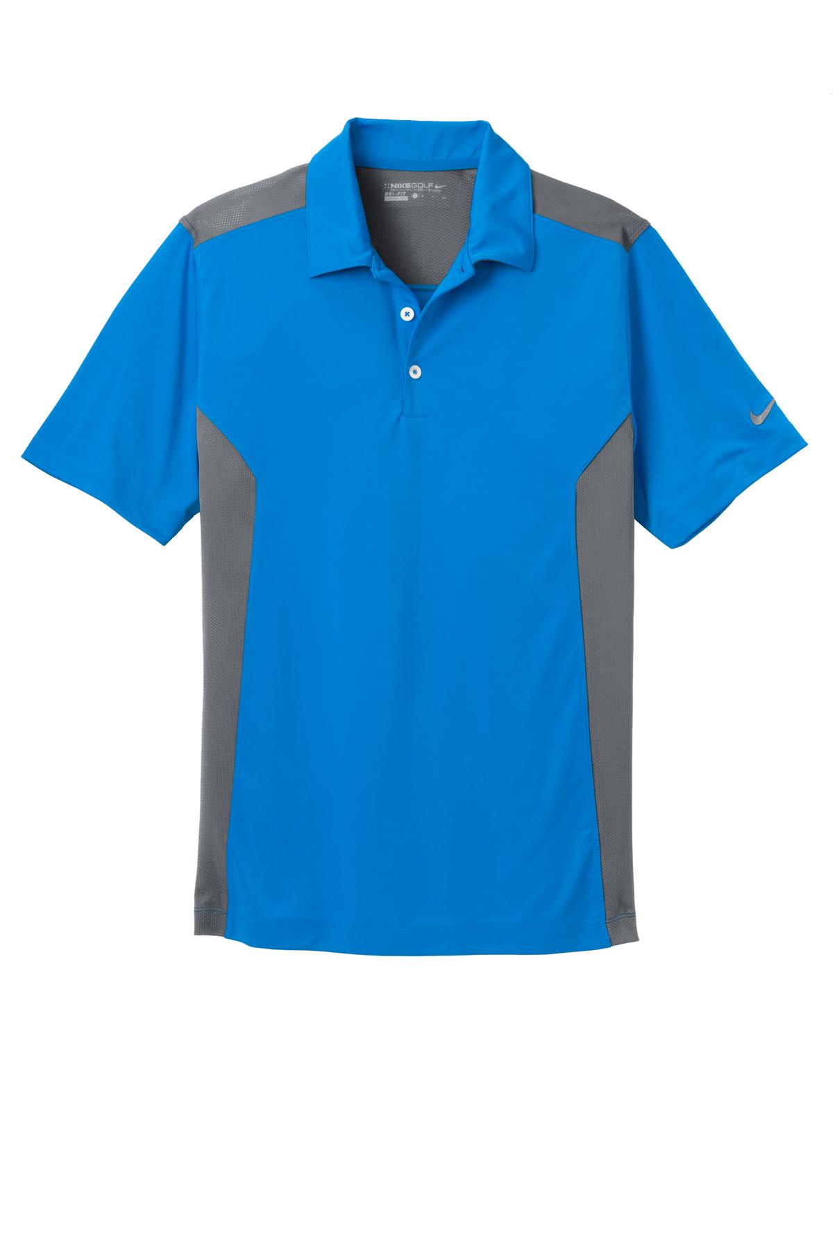 Nike Men's Dri-FIT Engineered Mesh Polo. 632418 Corporate Apparel Shirts & Tops