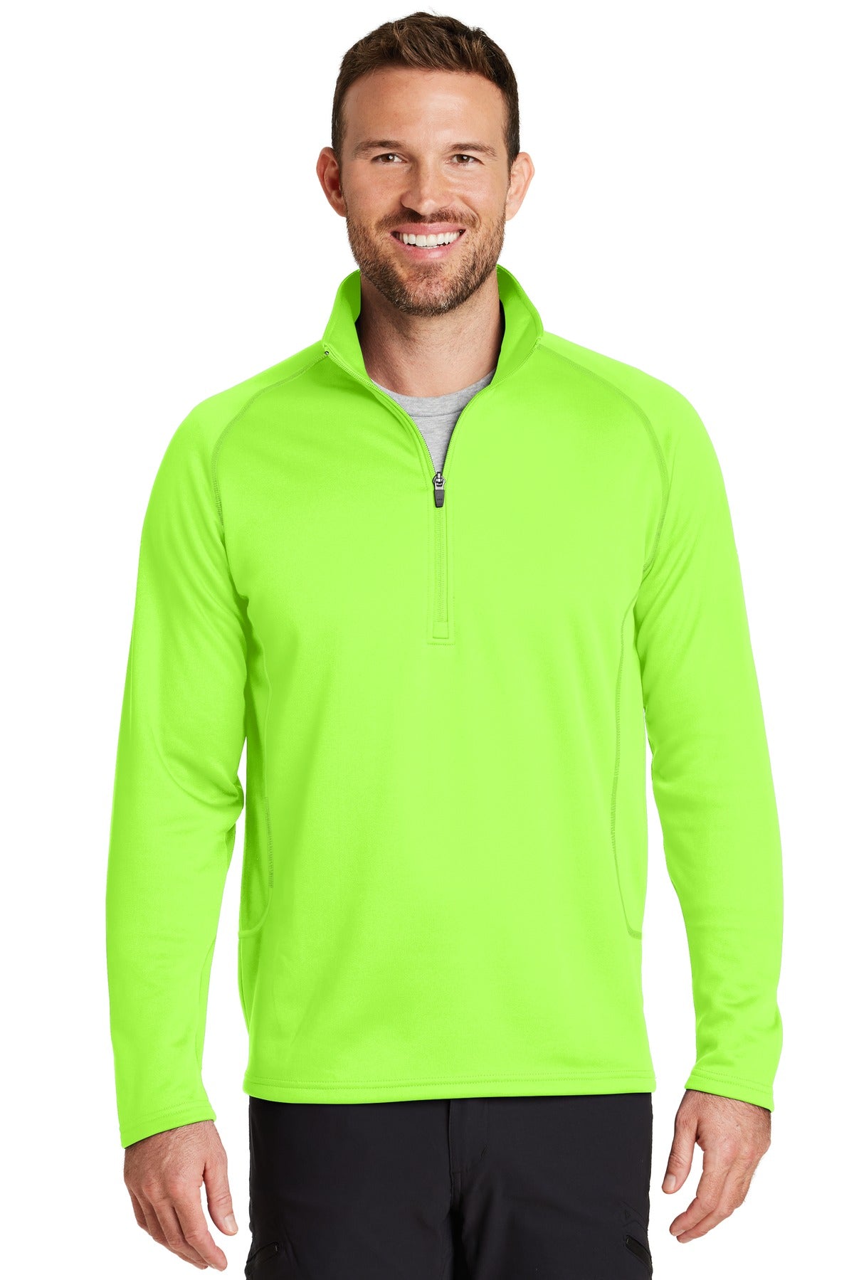 Eddie Bauer Men's Smooth Fleece 1/2-Zip. EB236 Corporate Apparel Sweatshirts & Fleece