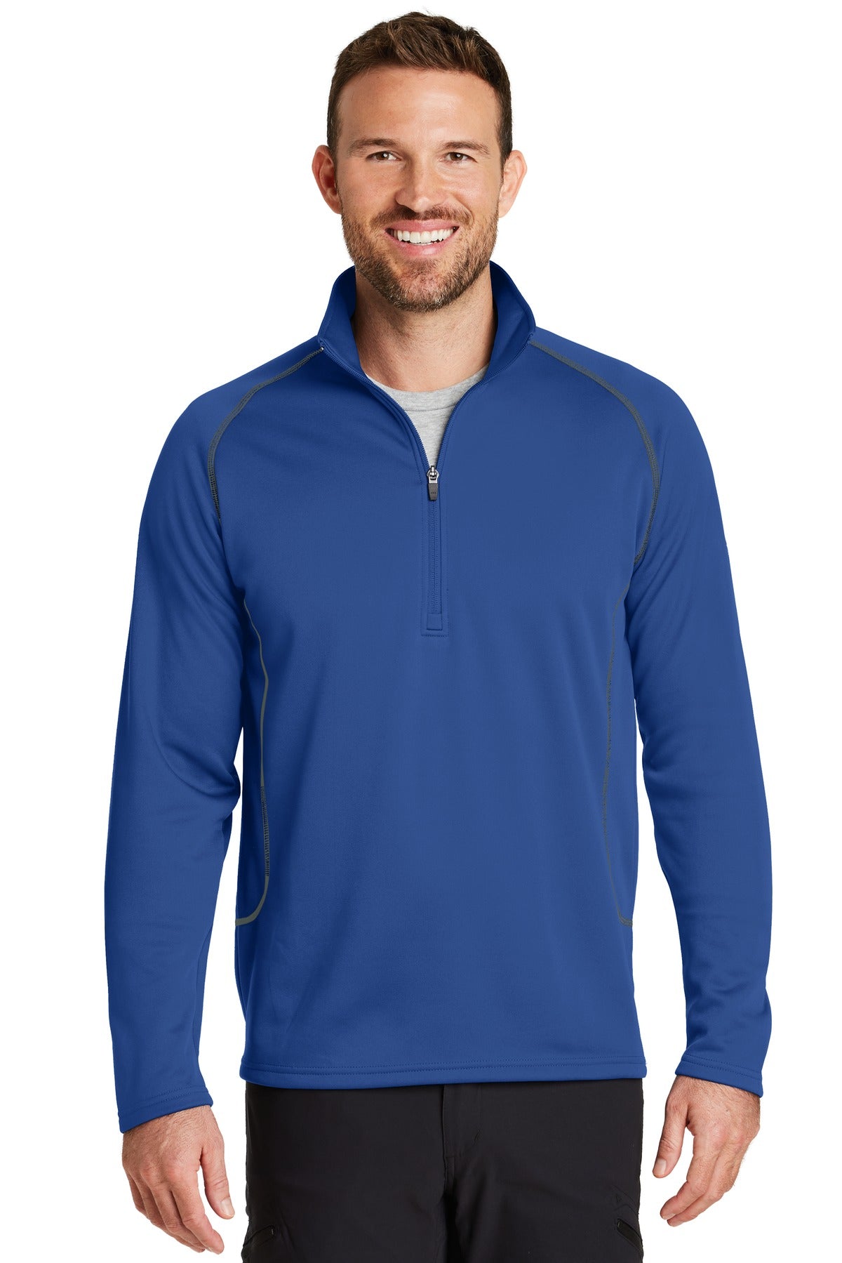 Eddie Bauer Men's Smooth Fleece 1/2-Zip. EB236 Corporate Apparel Sweatshirts & Fleece