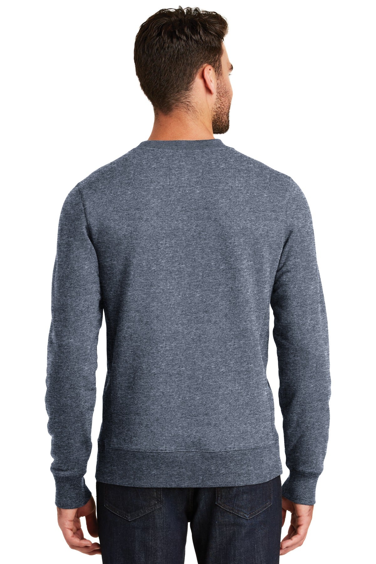 New Era Men's French Terry Crew. NEA501 Corporate Apparel Sweatshirts & Fleece