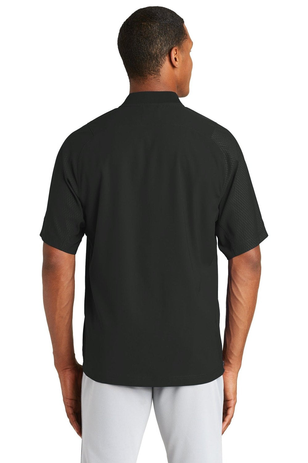 New Era Men's Cage Short Sleeve 1/4-Zip Jacket NEA600 Mens Apparel Jackets & Vests