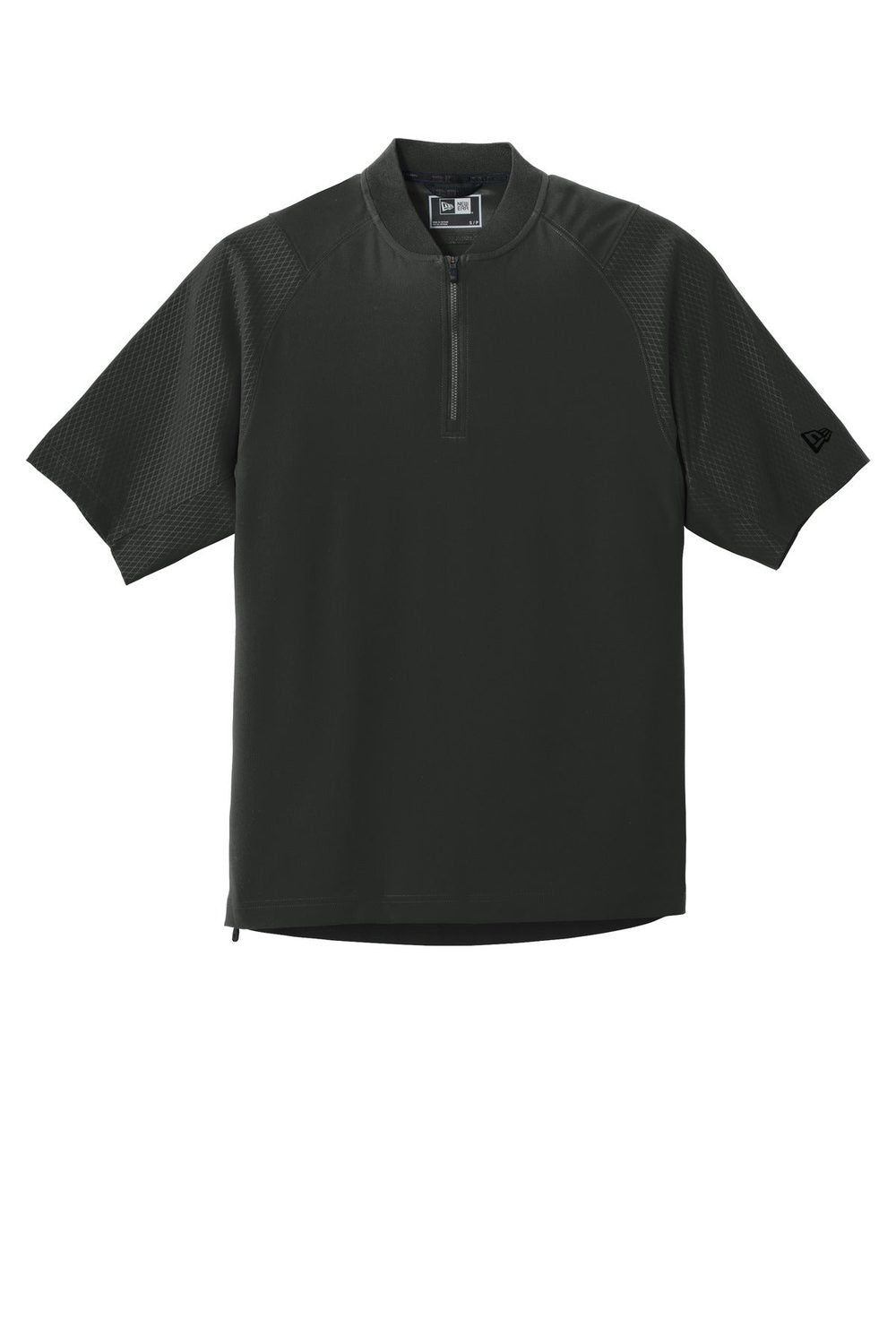 New Era Men's Cage Short Sleeve 1/4-Zip Jacket NEA600 Mens Apparel Jackets & Vests
