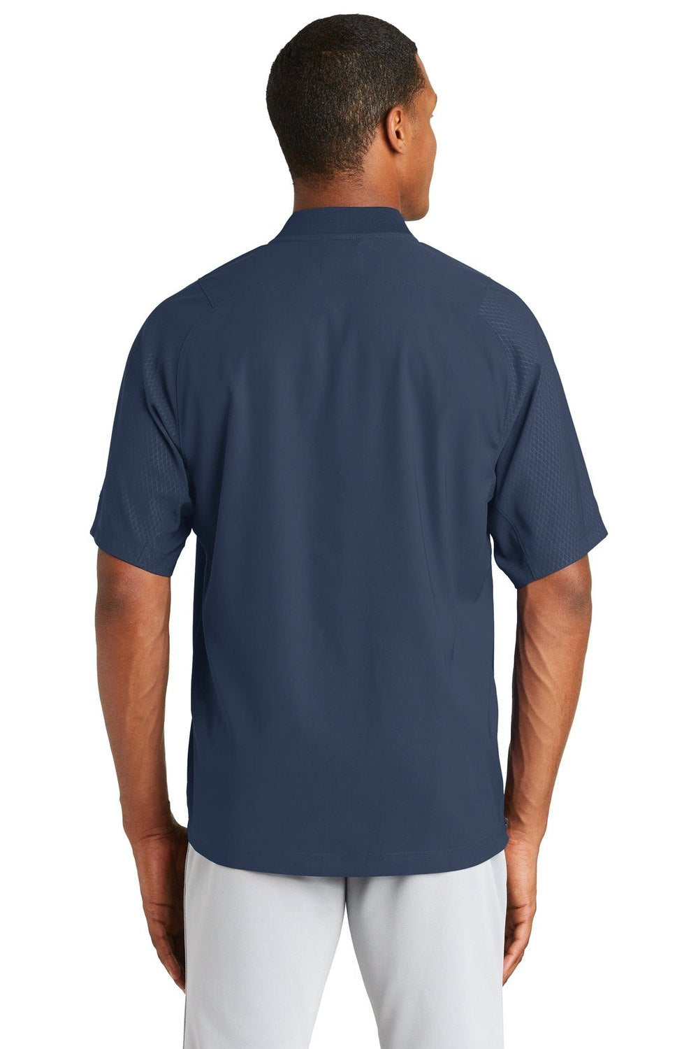 New Era Men's Cage Short Sleeve 1/4-Zip Jacket NEA600 Mens Apparel Jackets & Vests