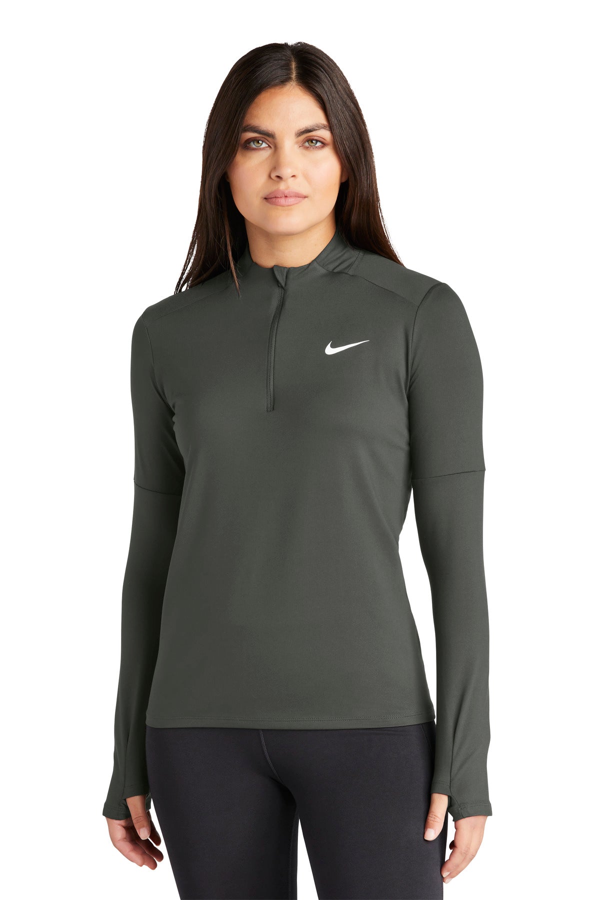 Nike Women's Dri-FIT Element 1/2 Zip Fleece Top. NKDH4951 Corporate Apparel Sweatshirts & Fleece