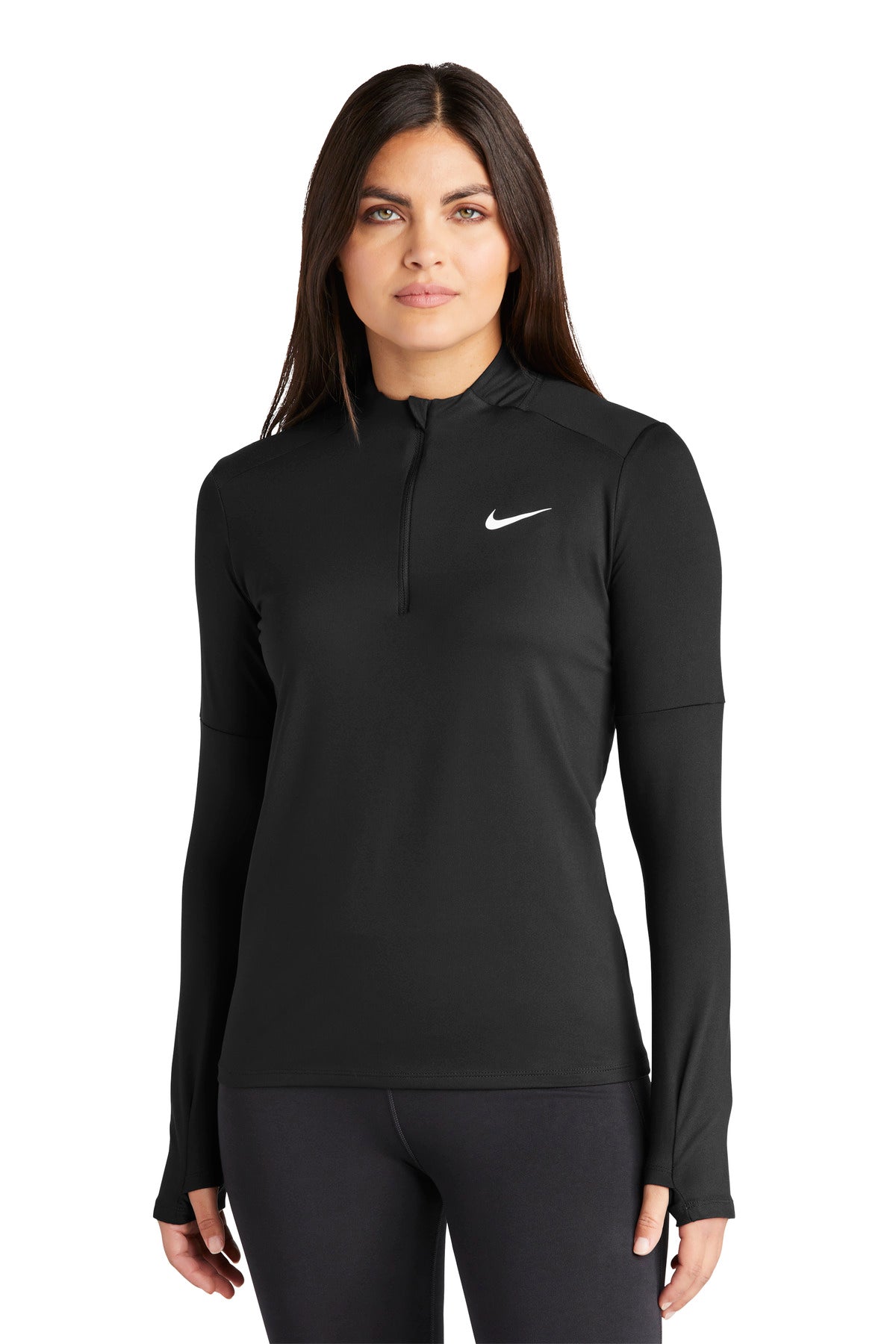 Nike Women's Dri-FIT Element 1/2 Zip Fleece Top. NKDH4951 Corporate Apparel Sweatshirts & Fleece
