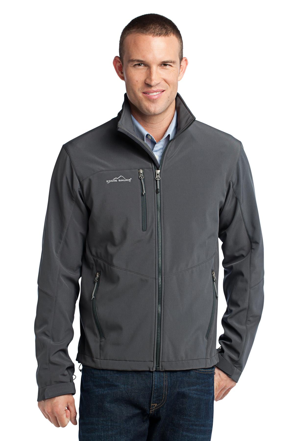 Eddie Bauer Men's Soft Shell Jacket. EB530 Corporate Apparel Jackets & Vests