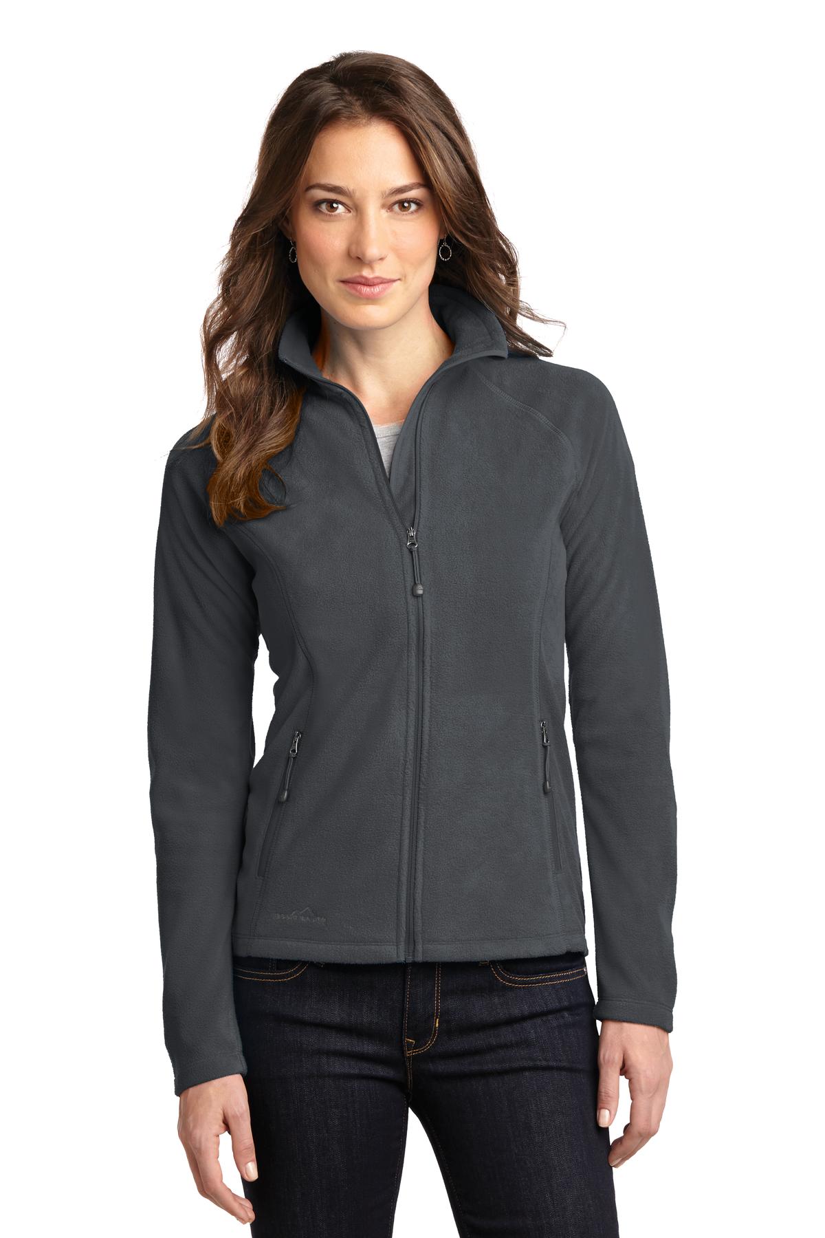 Eddie Bauer Women's Full-Zip Microfleece Jacket. EB225 Corporate Apparel Jackets & Vests