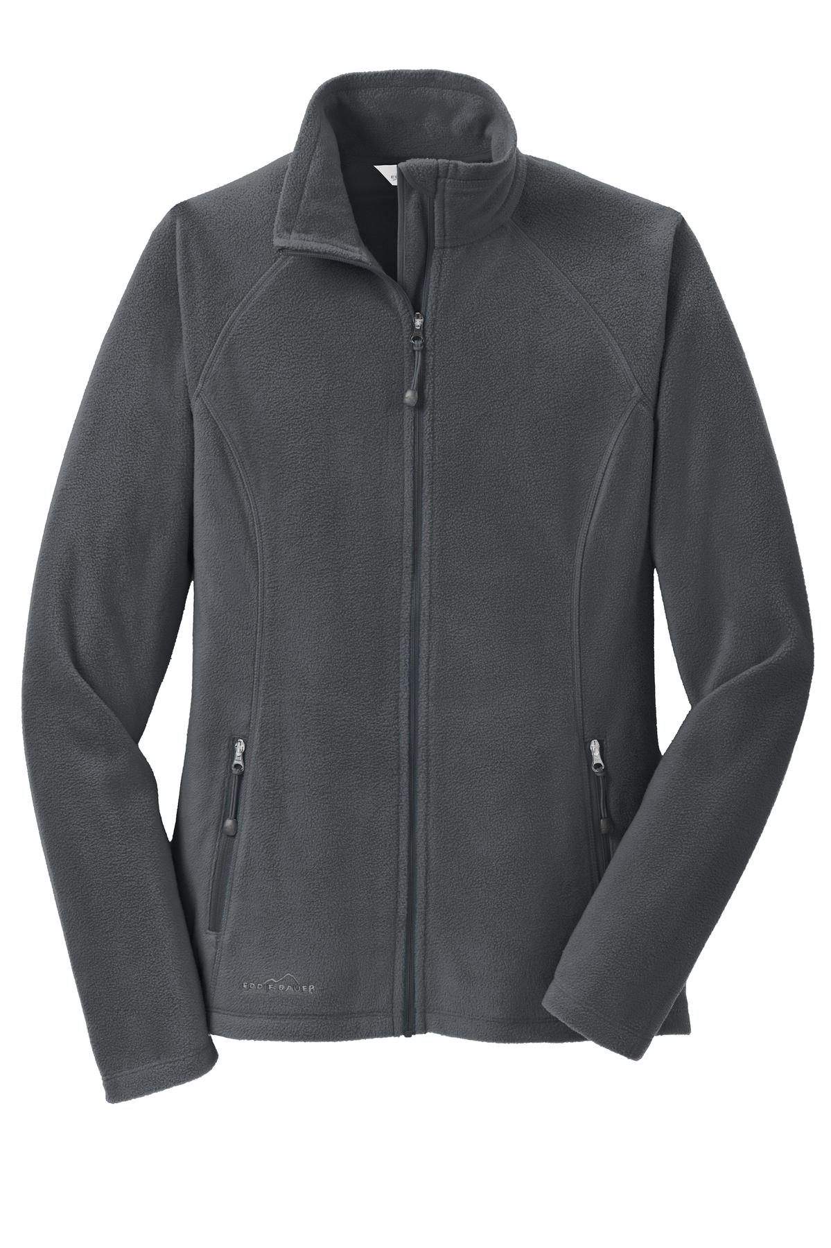 Eddie Bauer Women's Full-Zip Microfleece Jacket. EB225 Corporate Apparel Jackets & Vests