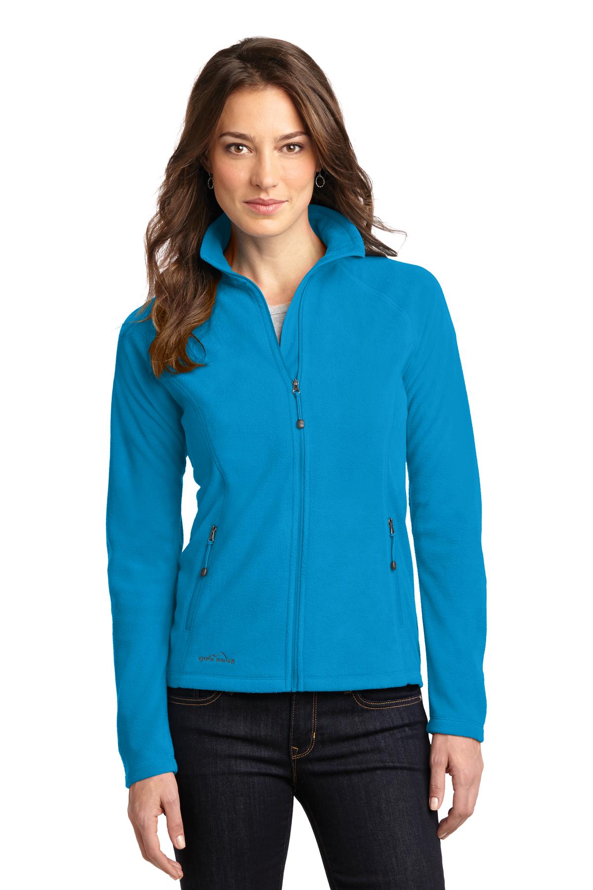 Eddie Bauer Women's Full-Zip Microfleece Jacket. EB225 Corporate Apparel Jackets & Vests
