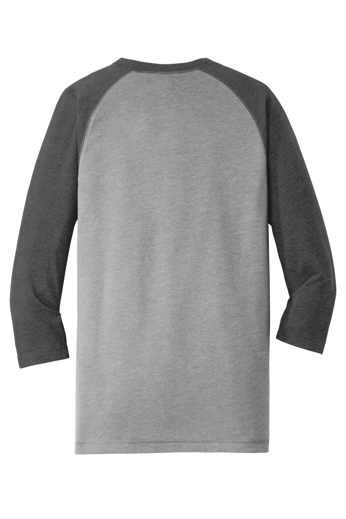 New Era Men's Sueded Cotton Blend 3/4-Sleeve Baseball Raglan Tee. NEA121 Corporate Apparel Shirts & Tops