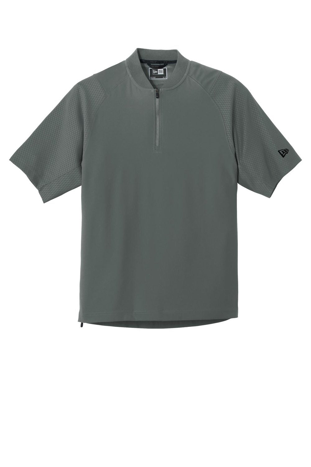 New Era Men's Cage Short Sleeve 1/4-Zip Jacket NEA600 Mens Apparel Jackets & Vests