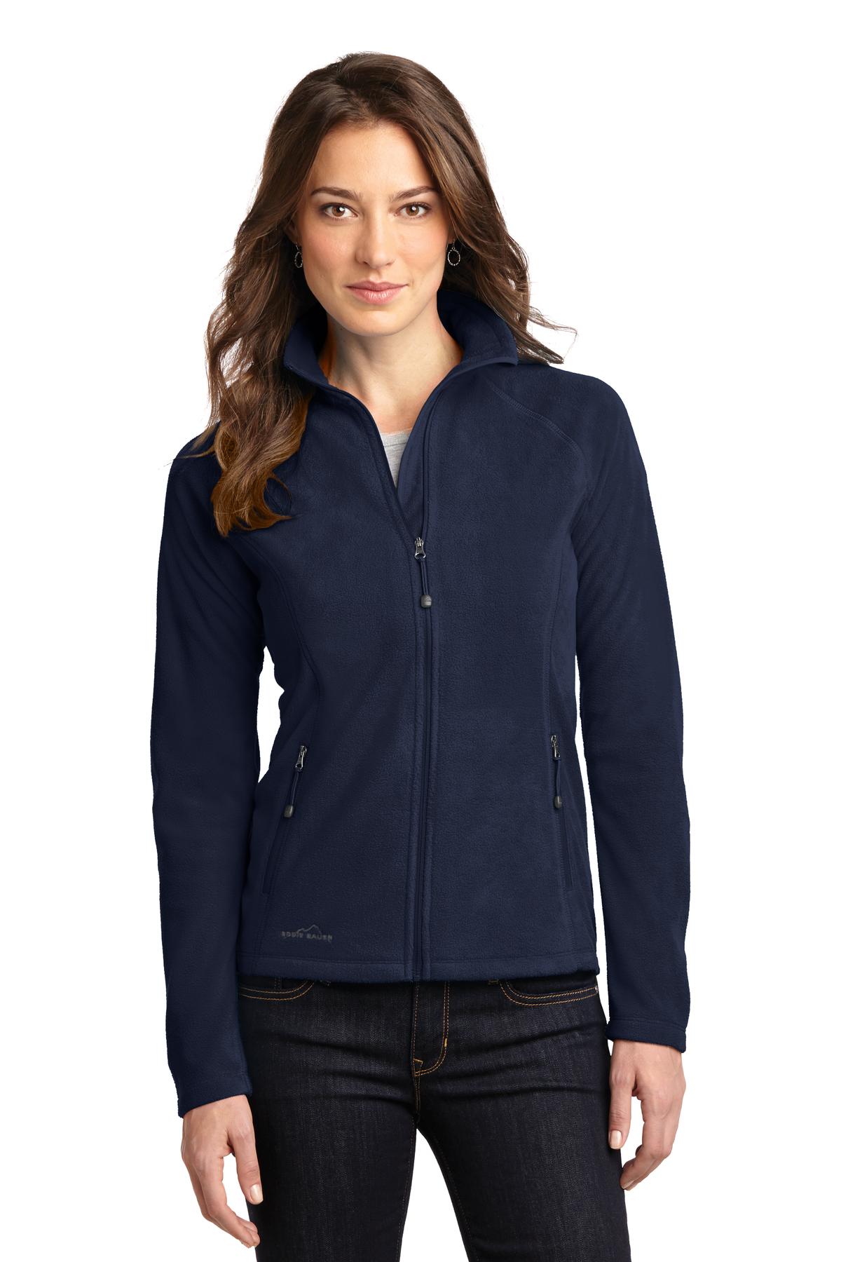 Eddie Bauer Women's Full-Zip Microfleece Jacket. EB225 Corporate Apparel Jackets & Vests