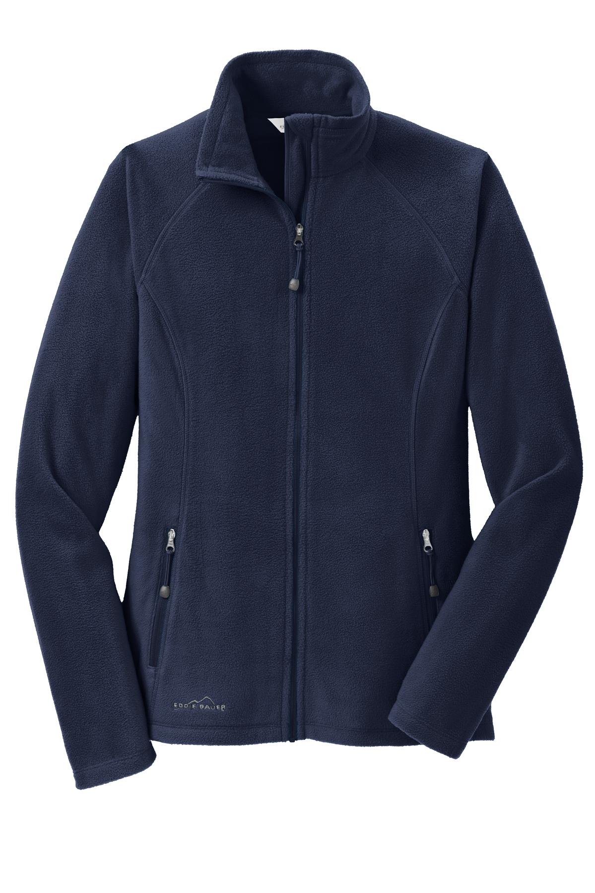 Eddie Bauer Women's Full-Zip Microfleece Jacket. EB225 Corporate Apparel Jackets & Vests