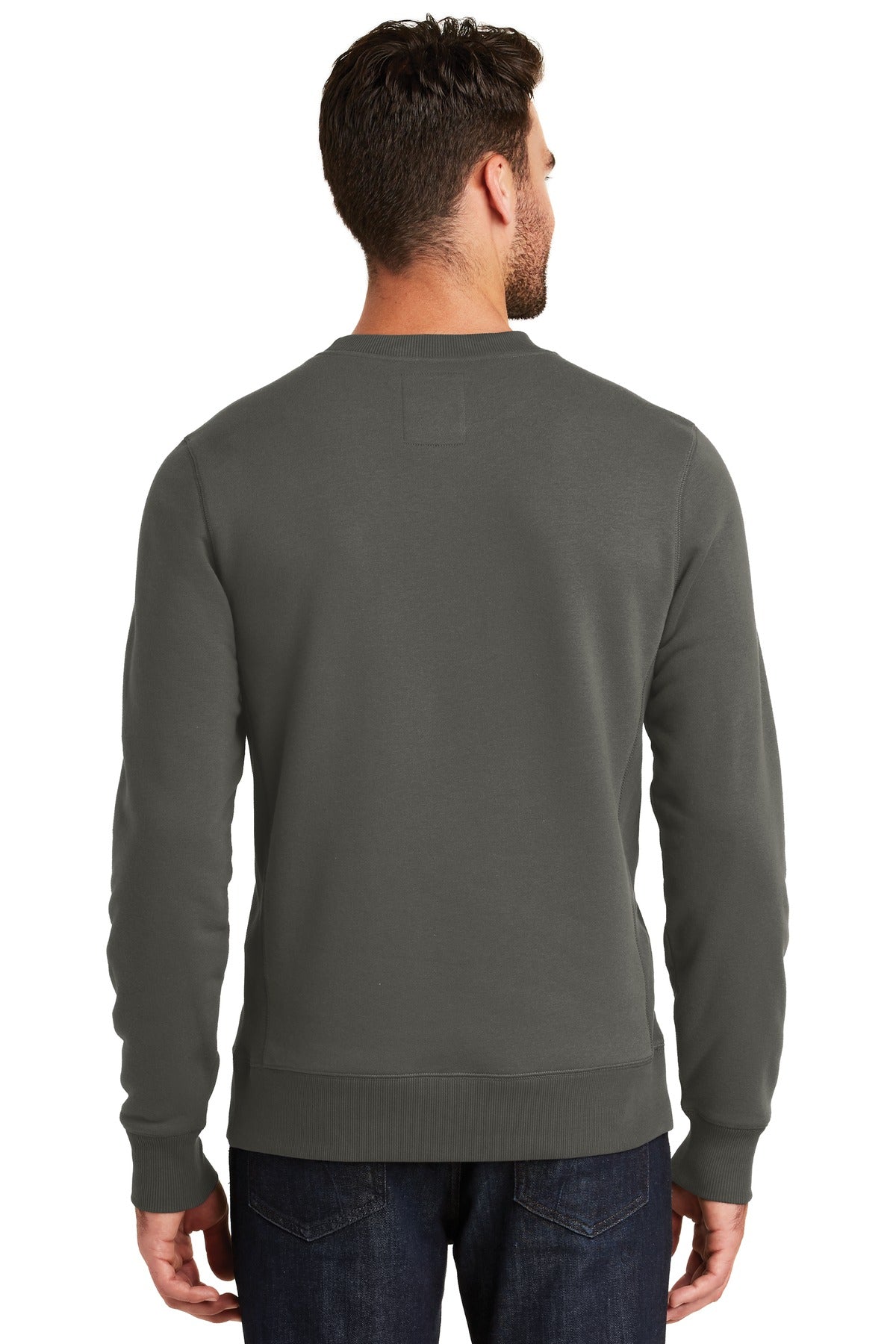 New Era Men's French Terry Crew. NEA501 Corporate Apparel Sweatshirts & Fleece