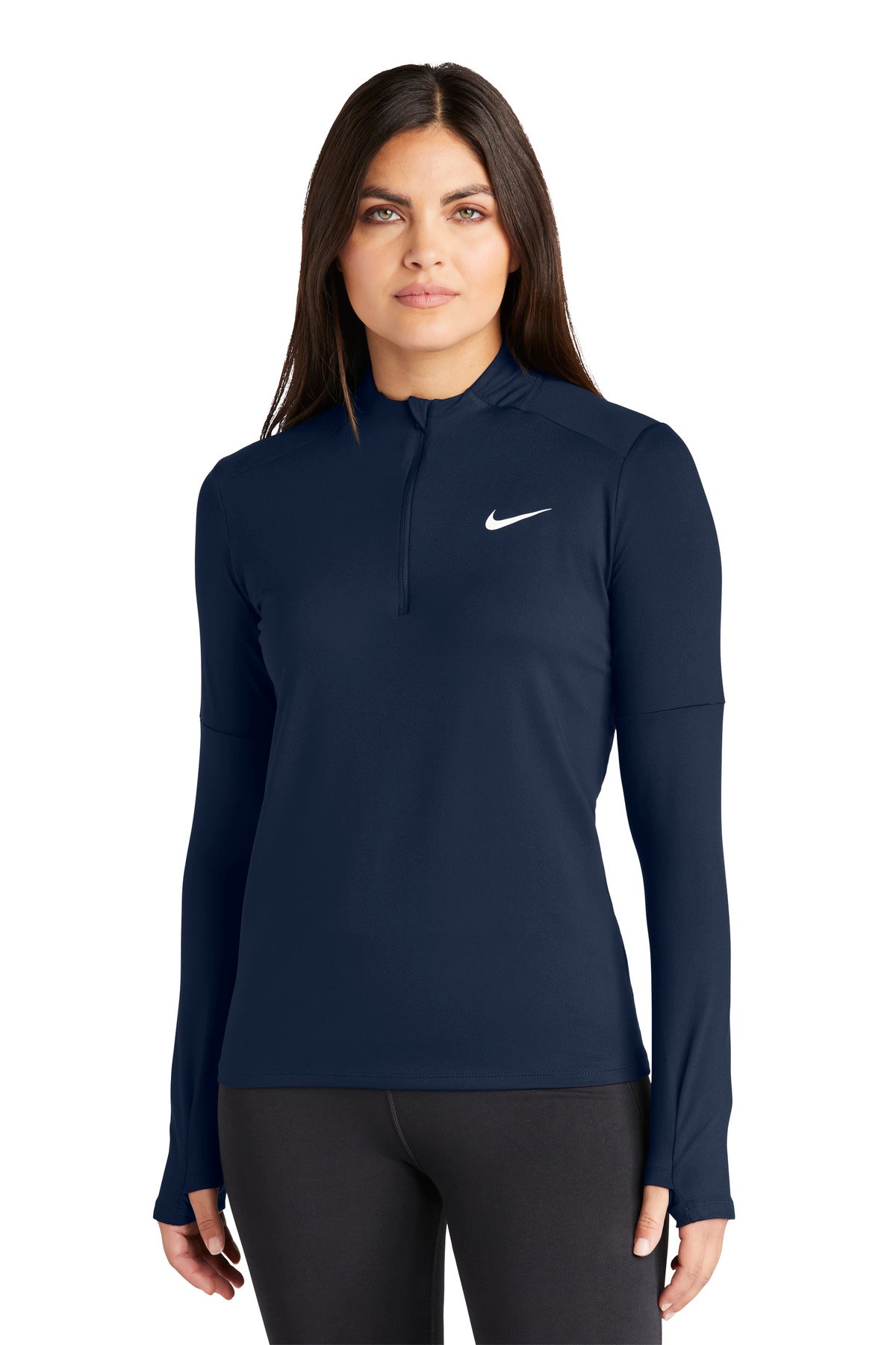 Nike Women's Dri-FIT Element 1/2 Zip Fleece Top. NKDH4951 Corporate Apparel Sweatshirts & Fleece
