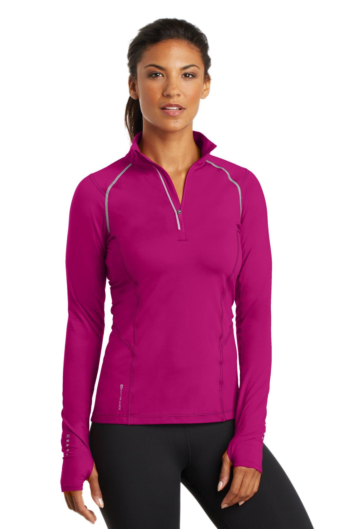 OGIO ENDURANCE Women's Nexus 1/4-Zip Pullover. LOE335 Corporate Apparel Sweatshirts & Fleece