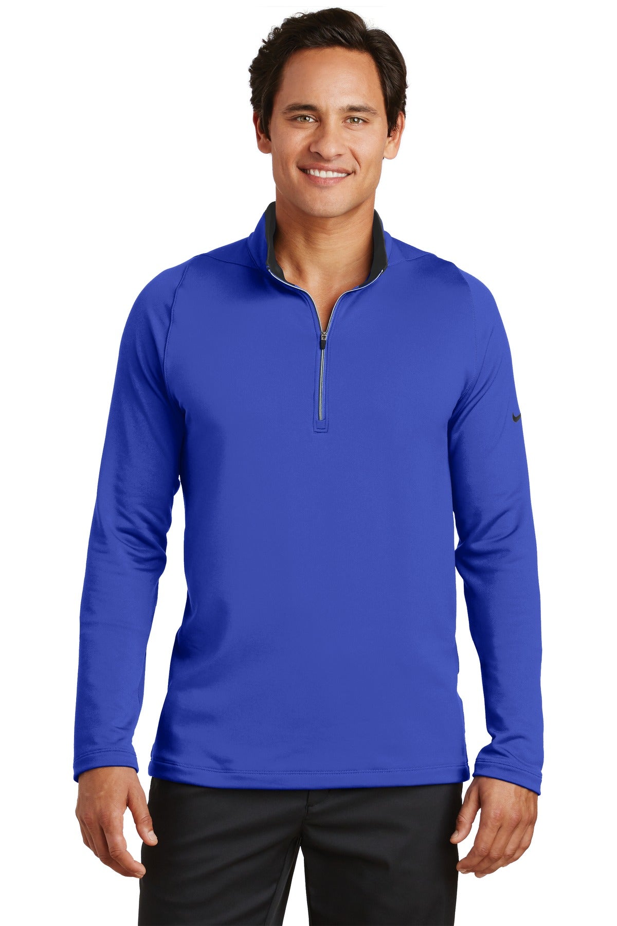 Nike Men's Dri-FIT Stretch 1/2 Zip Cover-Up. 779795 Corporate Apparel Sweatshirts & Fleece