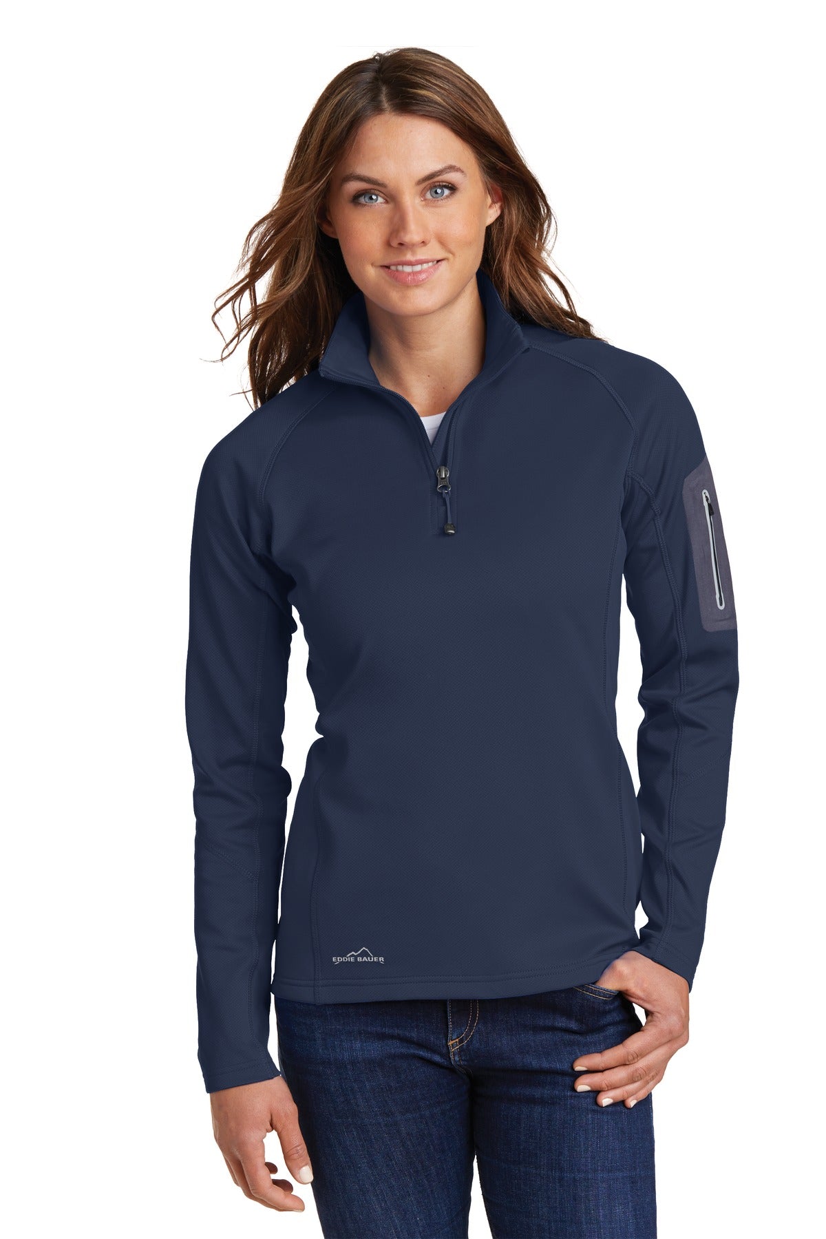 Eddie Bauer Women's 1/2-Zip Performance Fleece. EB235 Corporate Apparel Sweatshirts & Fleece