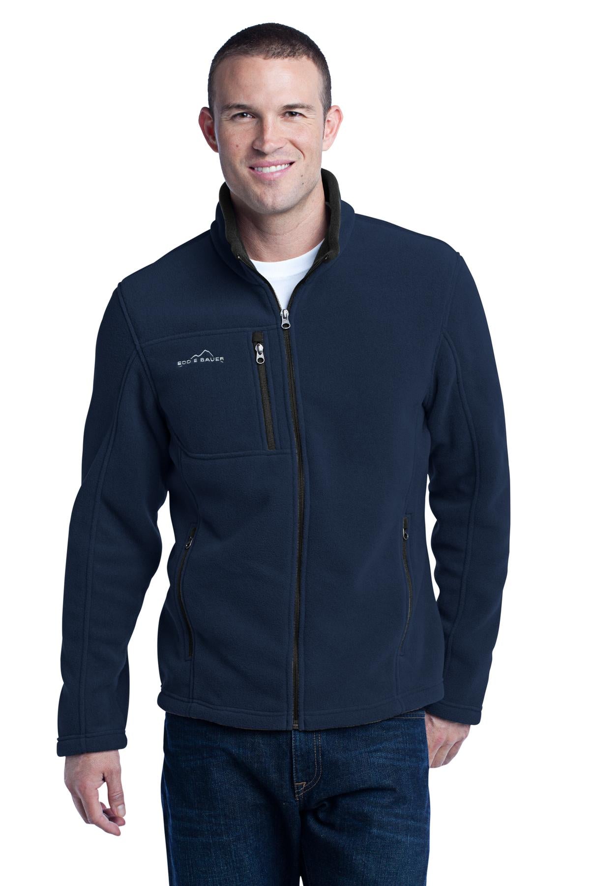 Eddie Bauer Men's Full-Zip Fleece Jacket. EB200 Corporate Apparel Jackets & Vests