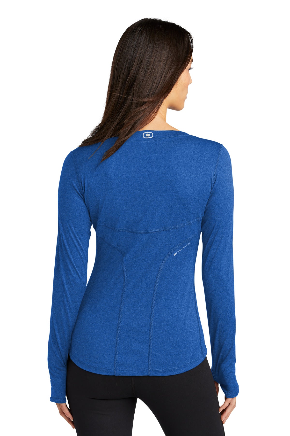 OGIO ENDURANCE Women's Long Sleeve Pulse Crew. LOE321 Corporate Apparel Shirts & Tops