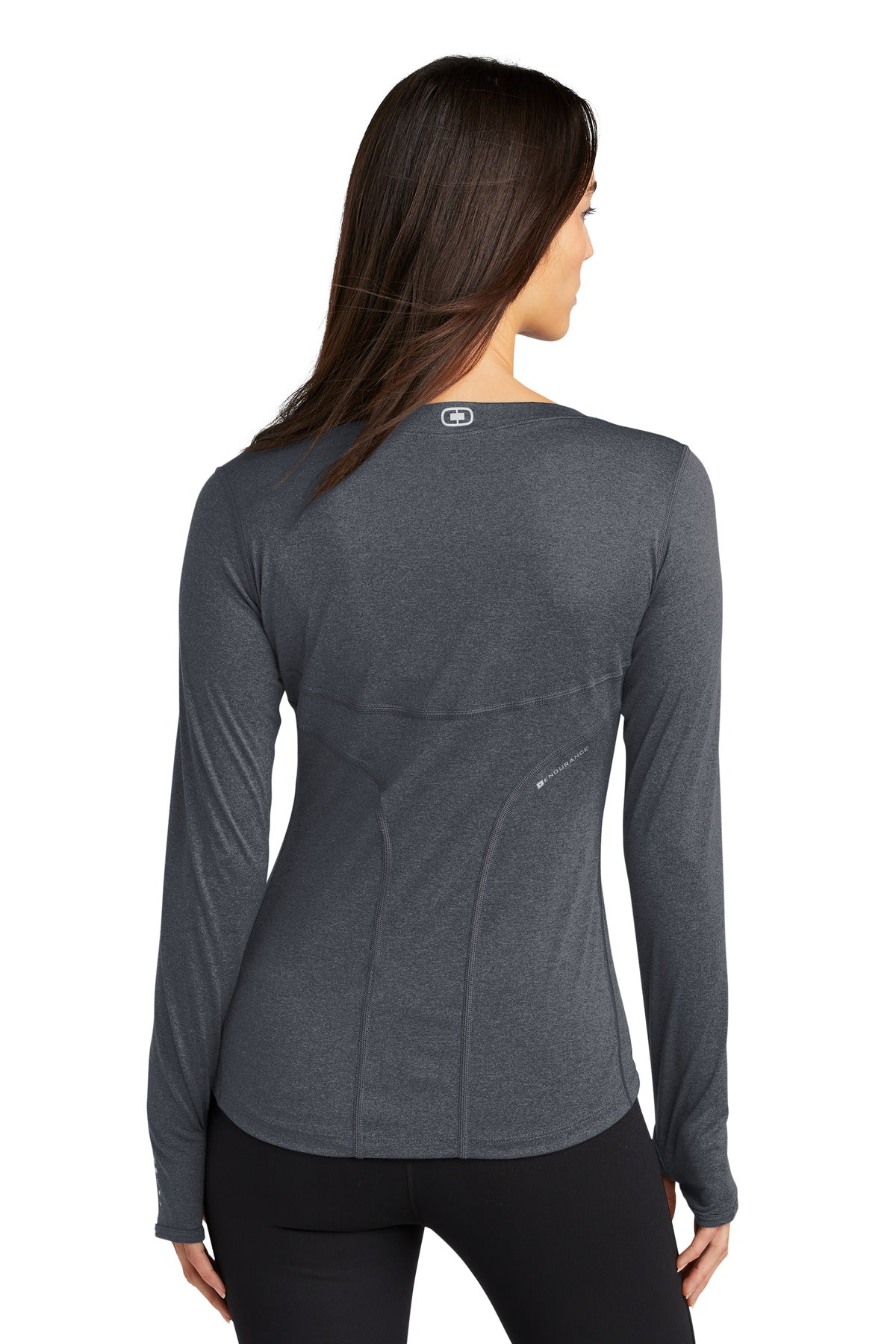 OGIO ENDURANCE Women's Long Sleeve Pulse Crew. LOE321 Corporate Apparel Shirts & Tops