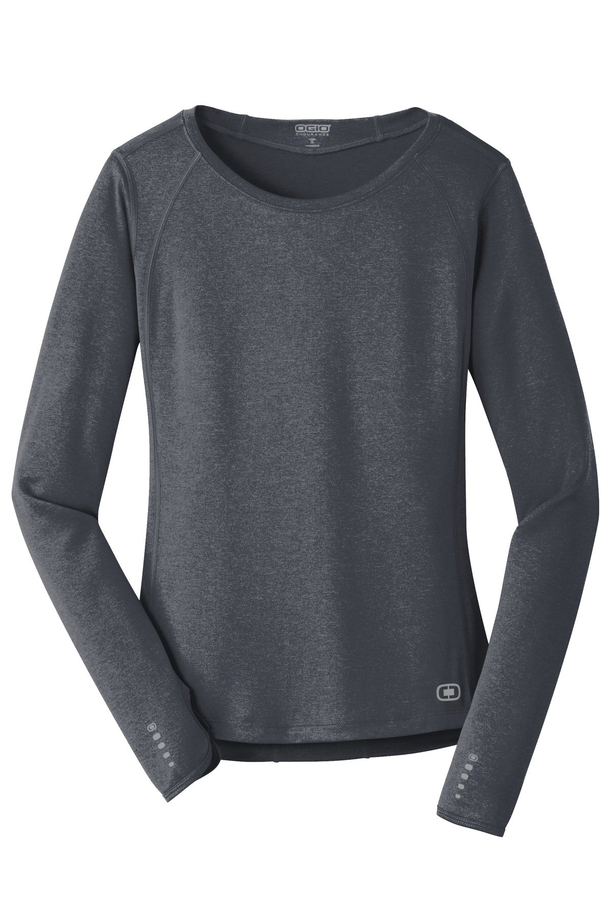 OGIO ENDURANCE Women's Long Sleeve Pulse Crew. LOE321 Corporate Apparel Shirts & Tops