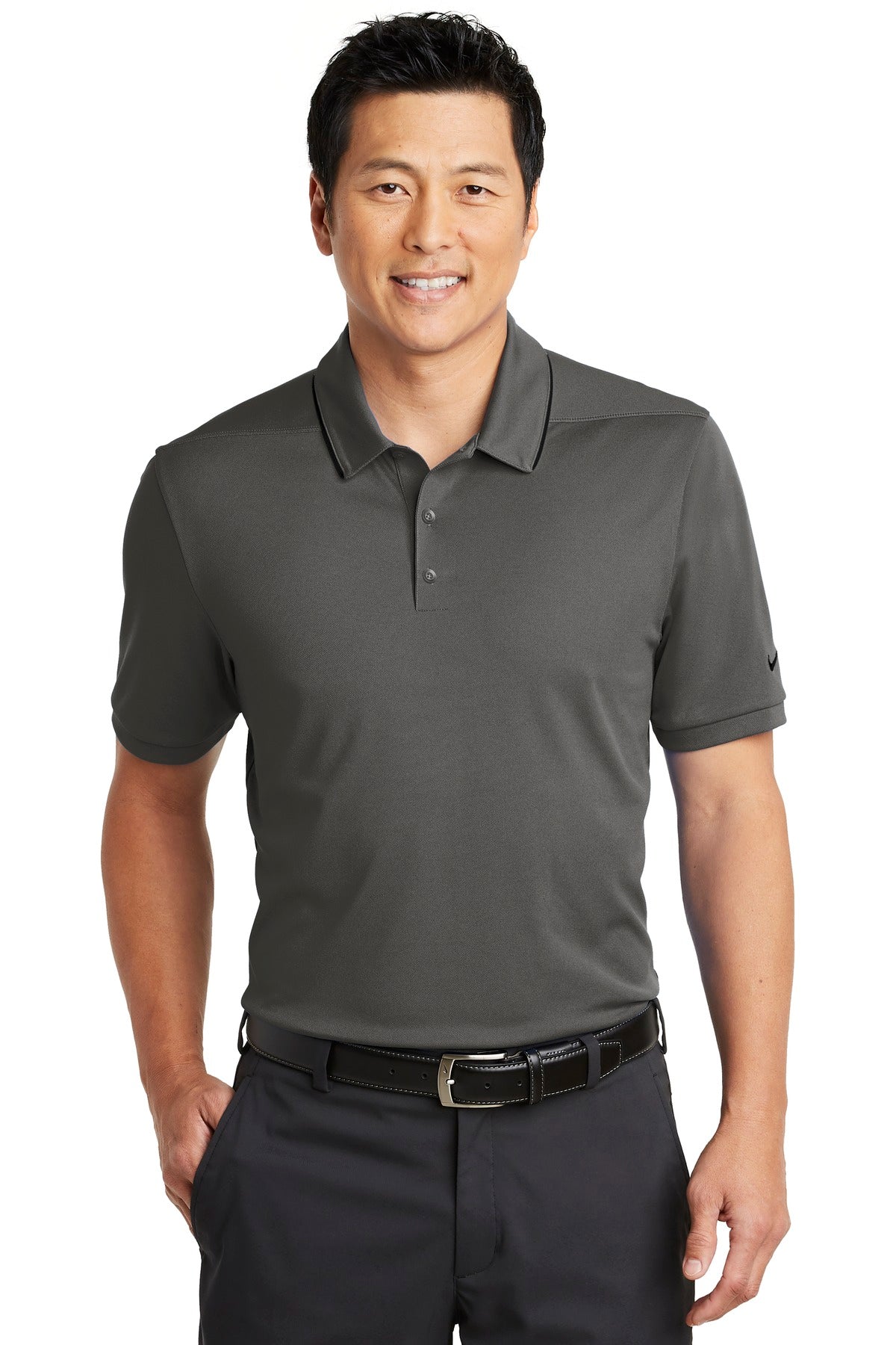 Nike Men's Dri-FIT Edge Tipped Polo. NKAA1849 Corporate Apparel Shirts & Tops