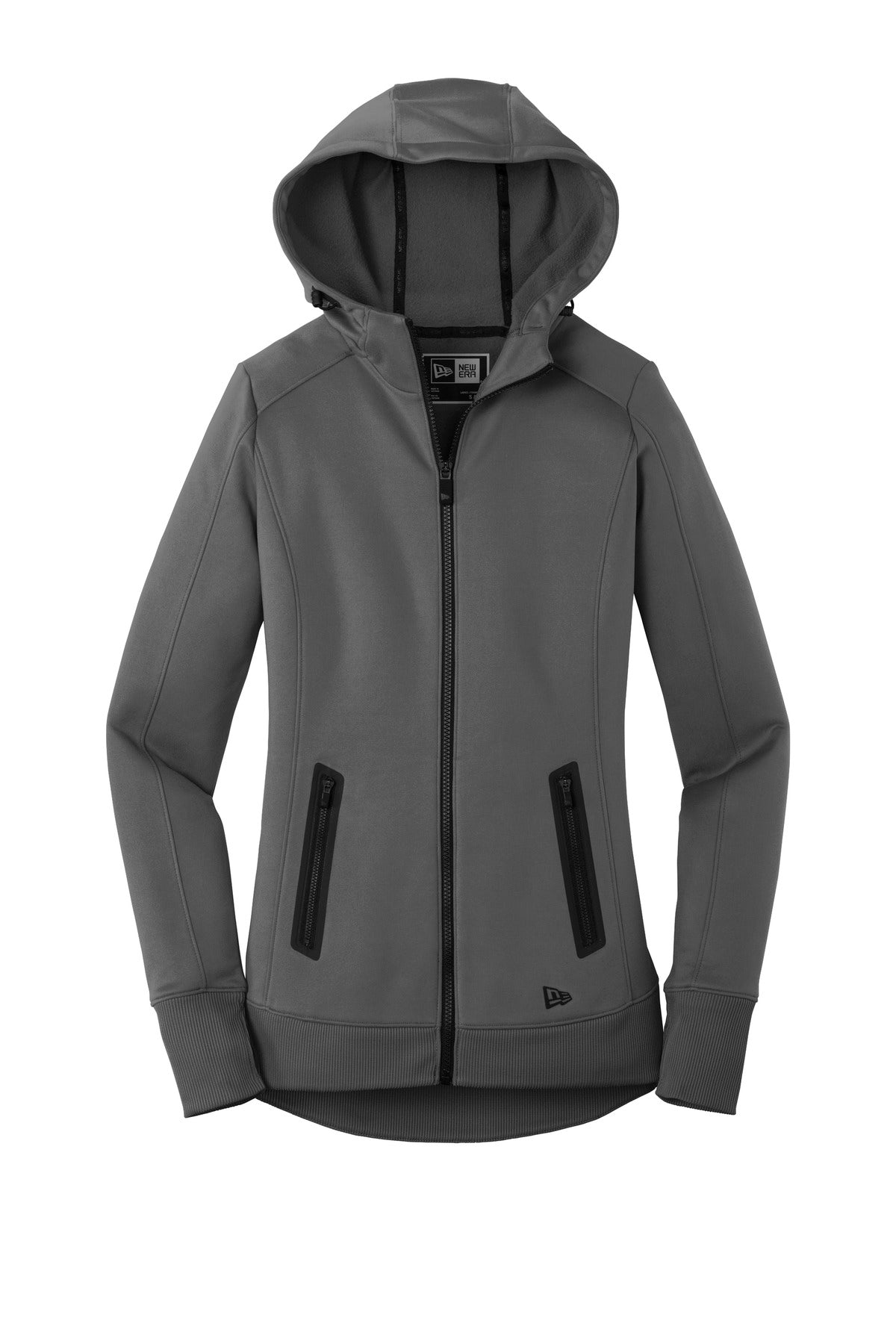 New Era Women's Venue Fleece Full-Zip Hoodie. LNEA522 Corporate Apparel Sweatshirts & Fleece
