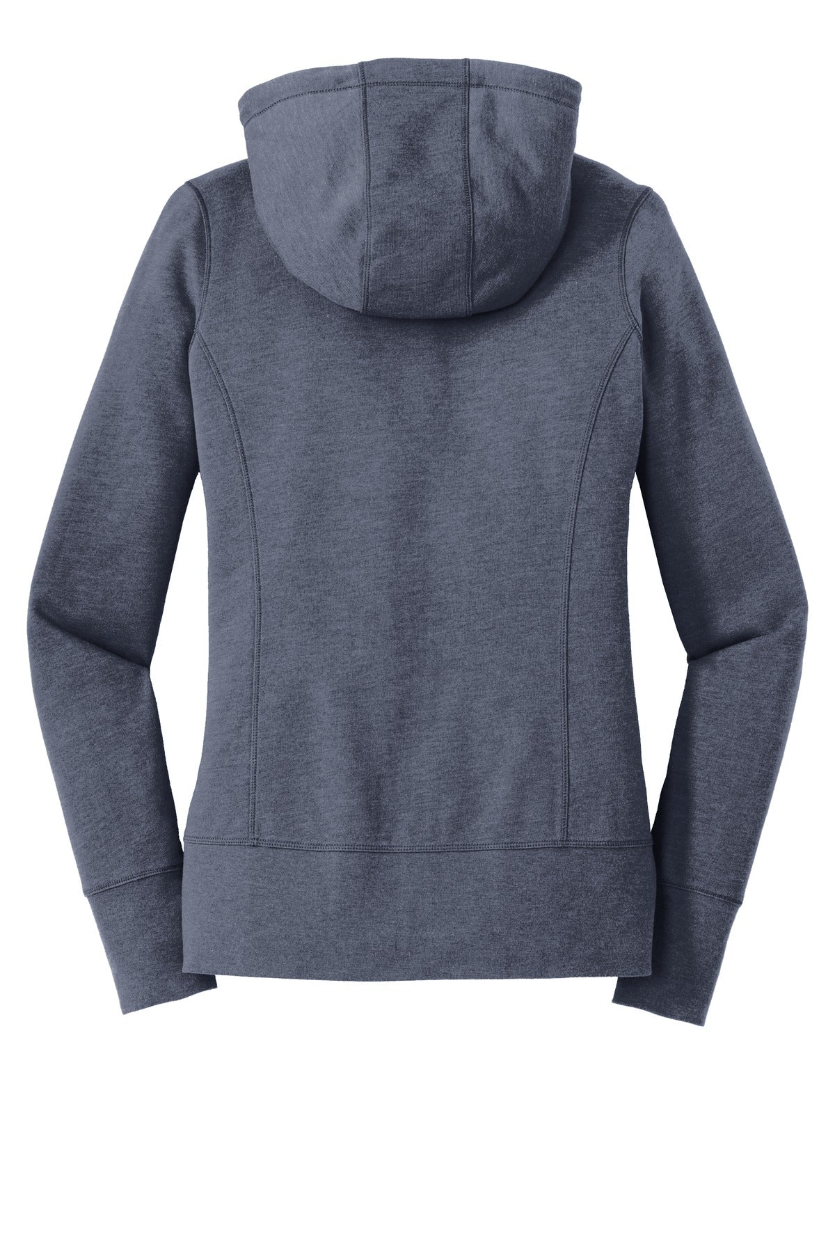 New Era Women's Tri-Blend Fleece Full-Zip Hoodie. LNEA511 Corporate Apparel Sweatshirts & Fleece